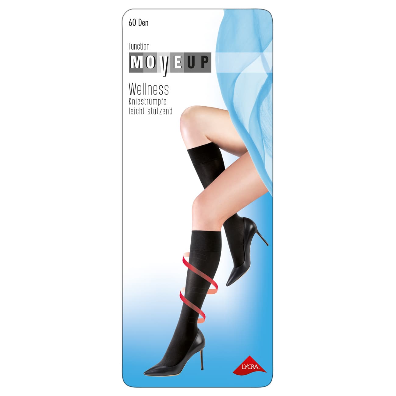 MOVE UP Damen Kniestrümpfe Wellness 60 DEN