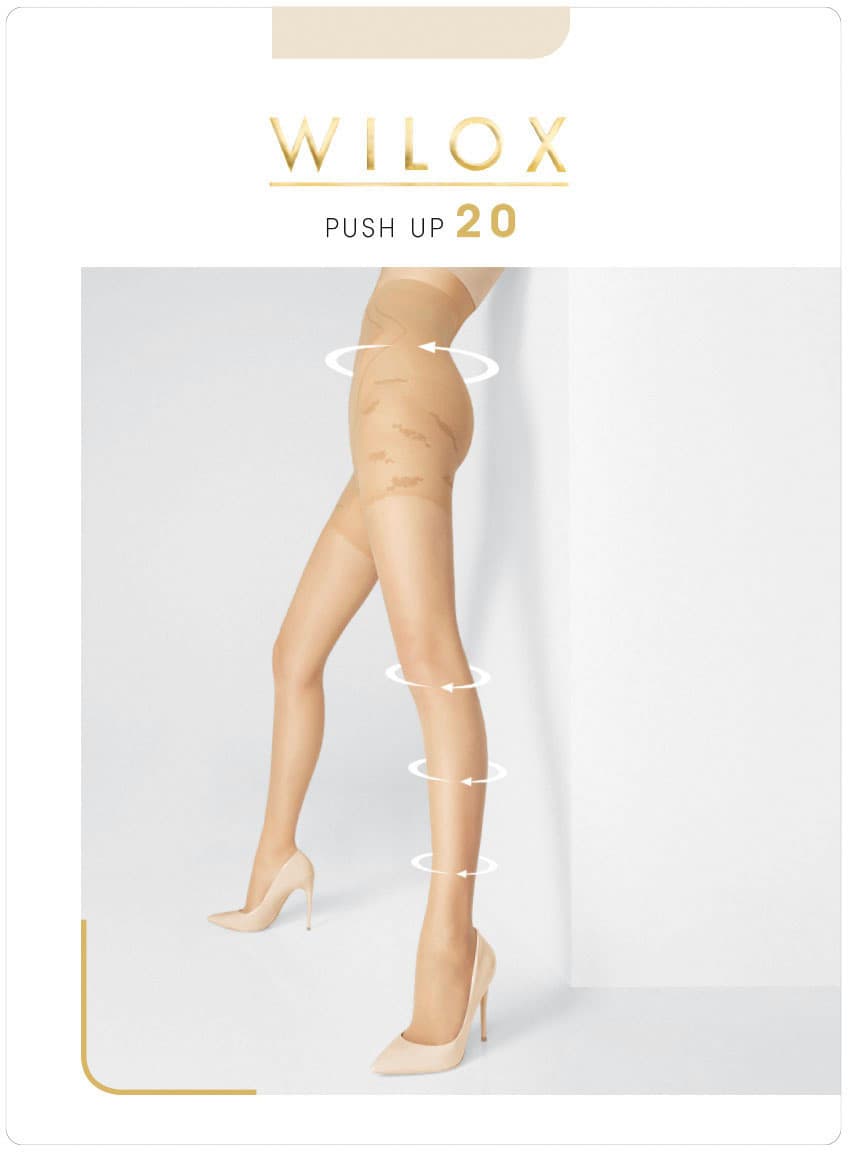 Produktbild WILOX Damen Stützstrumpfhose PUSH UP 20 DEN 2 von 2