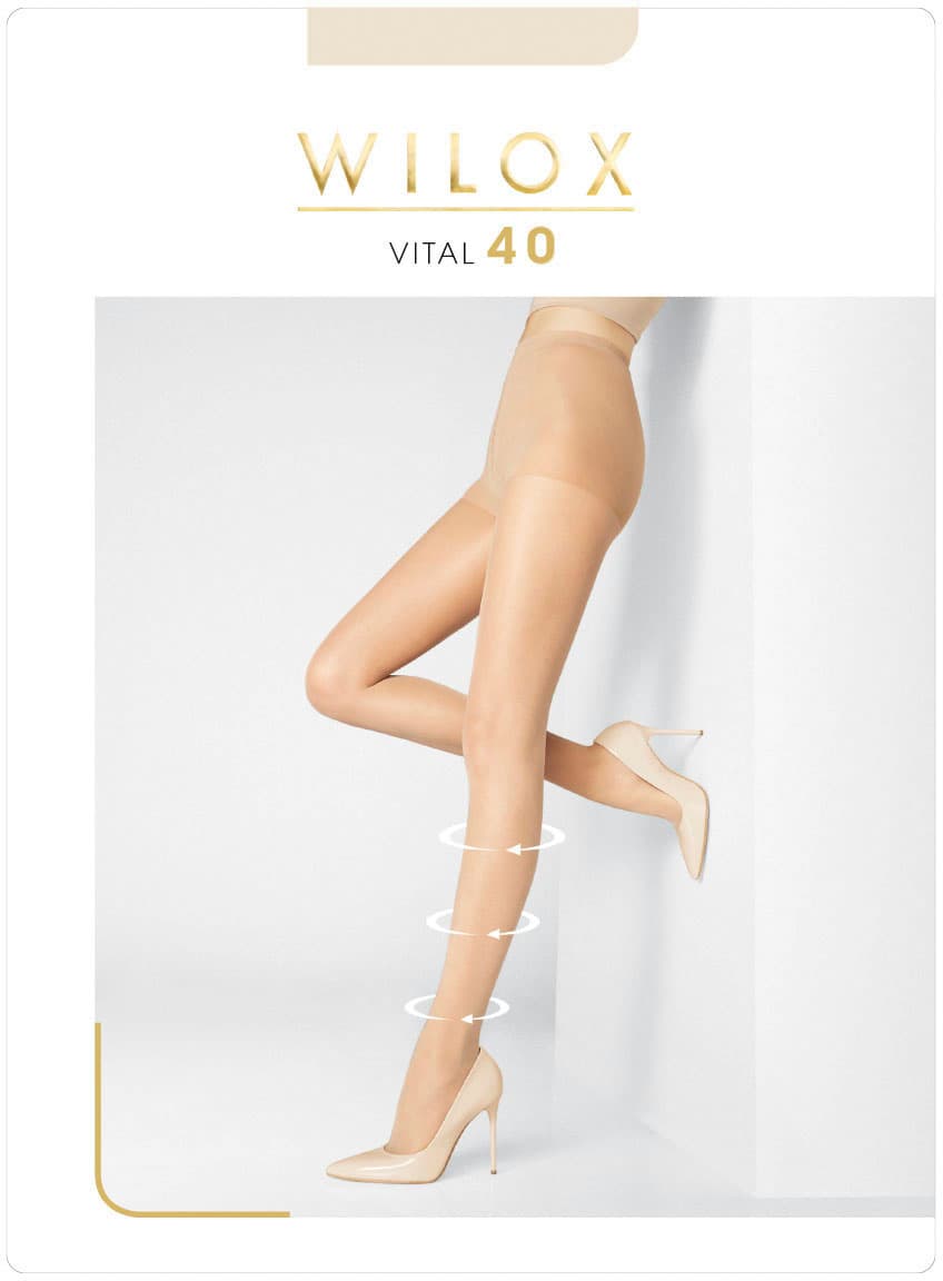 Produktbild WILOX Damen Stützstrumpfhose VITAL 40 DEN 2 von 2