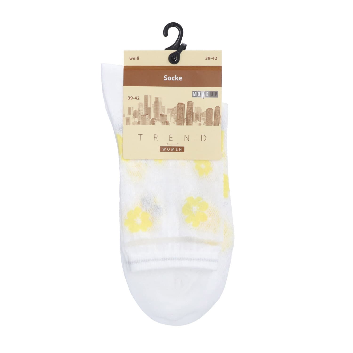 Produktbild MOVE UP Damen Socken Blumen Ornamente 2 von 2