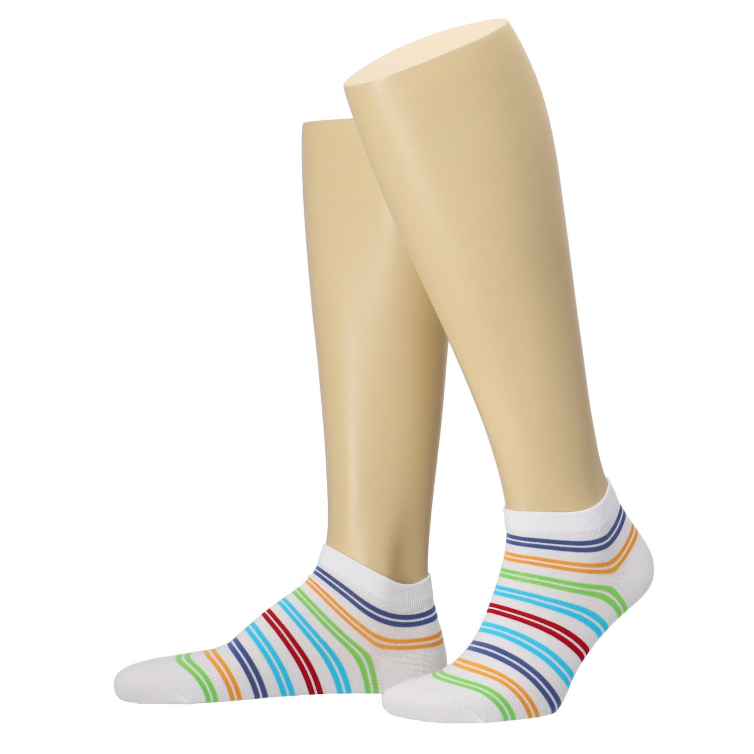 MOVE UP Herren Sneaker Socken Streifen