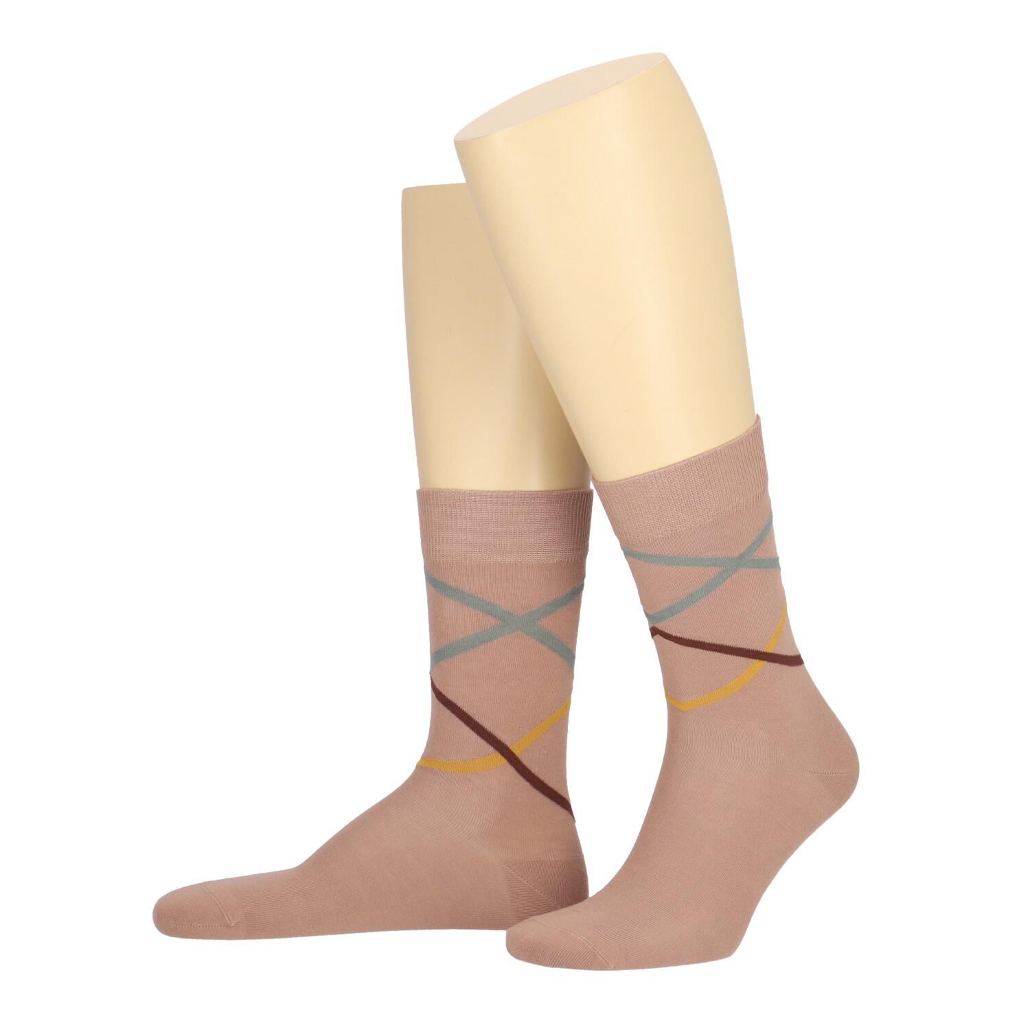 MOVE UP Herren Socken Argyle