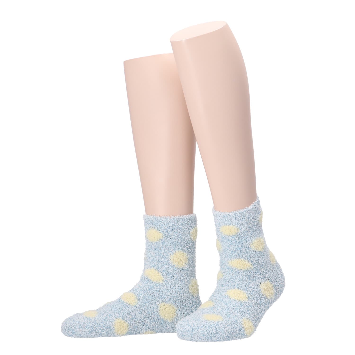 MOVE UP Damen Kuschelsocken Punkte