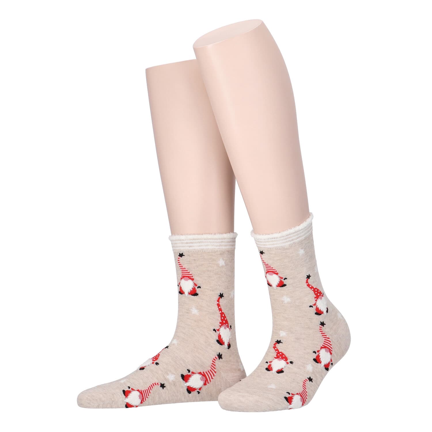 MOVE UP Damen Socken XMAS-Gnomes