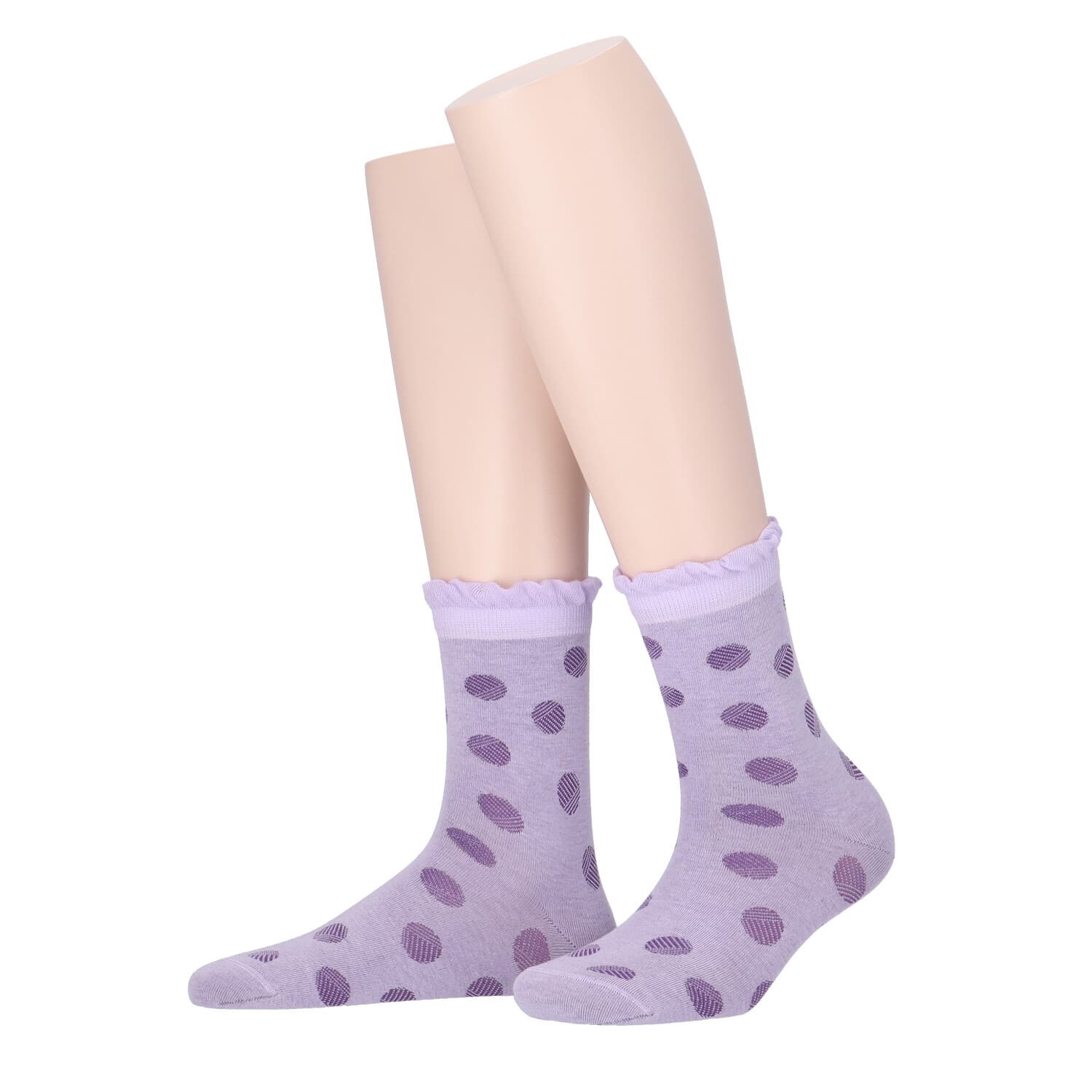 MOVE UP Damen Socken Punkte