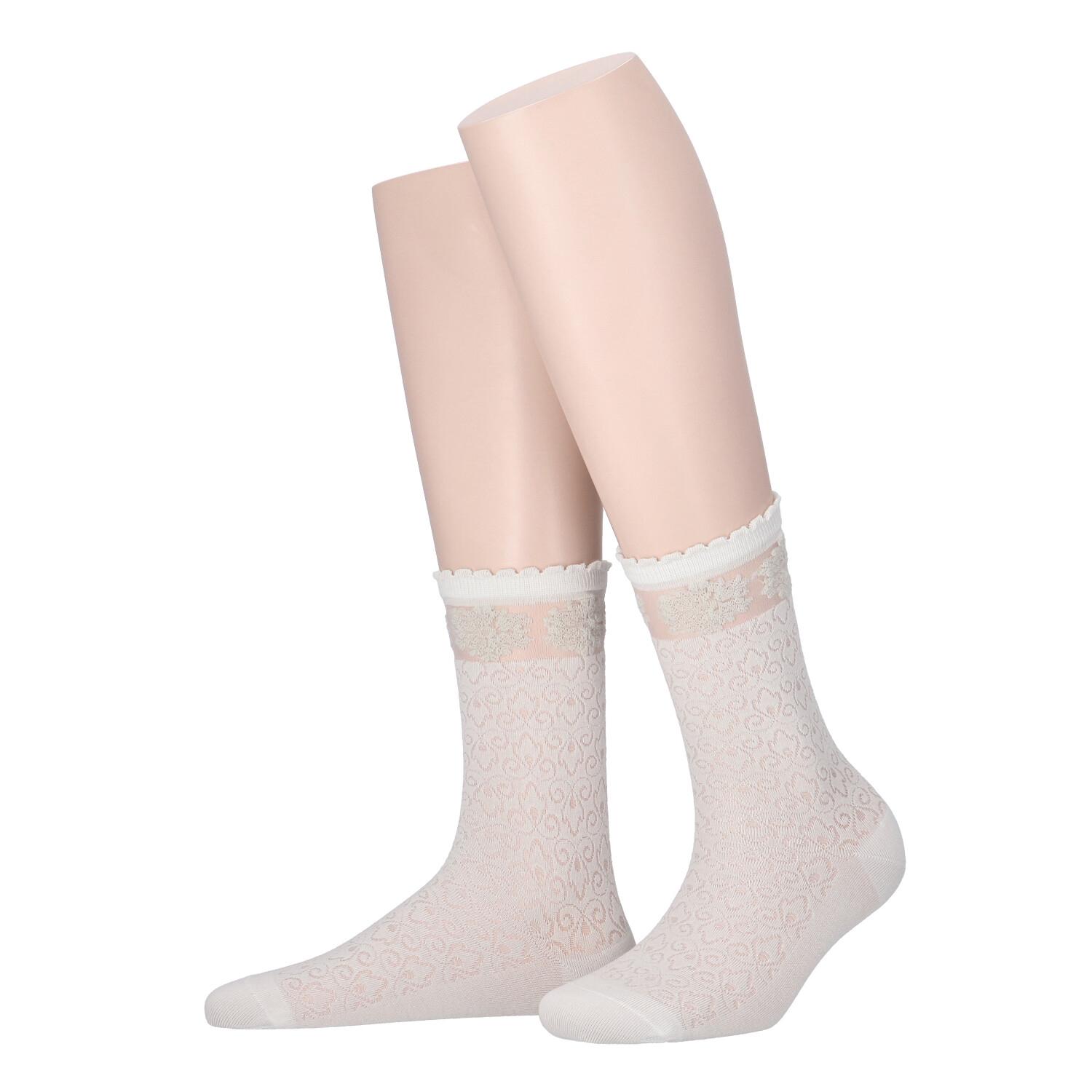 Produktbild MOVE UP Damen Socken Transparente Pünktchen 2 von 2