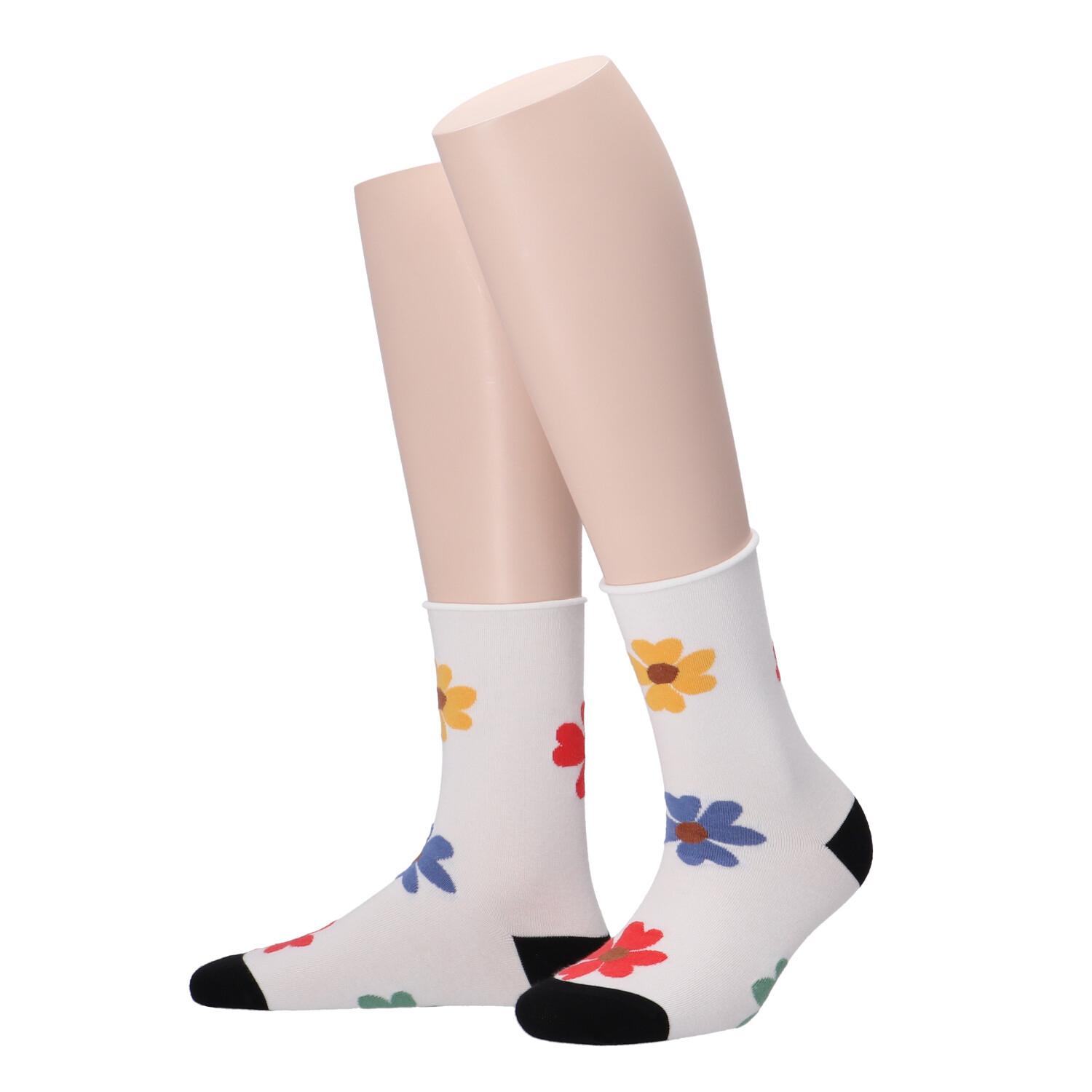 Produktbild MOVE UP Damen Socken Blüte 2 von 5