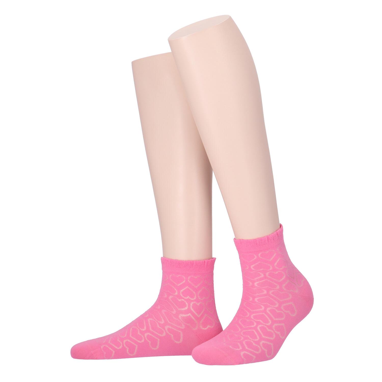 Produktbild MOVE UP Damen Socken Herz Ajour 2 von 2