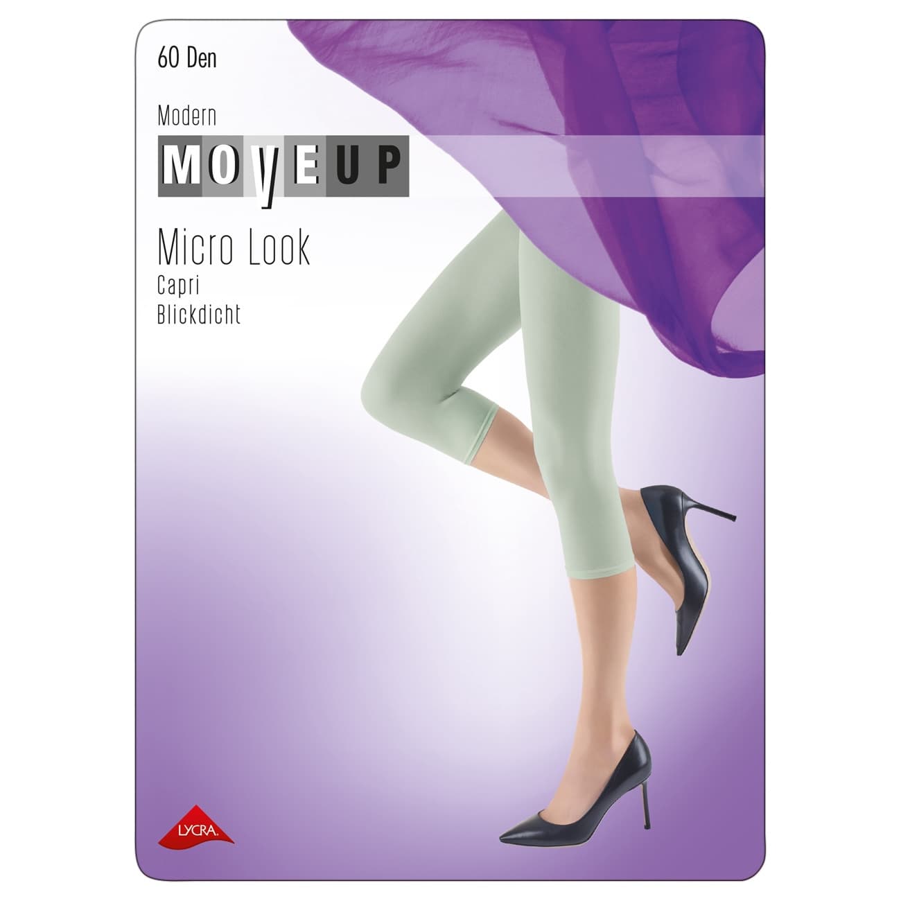 Produktbild MOVE UP Damen Capri Leggings 60 DEN 2 von 3