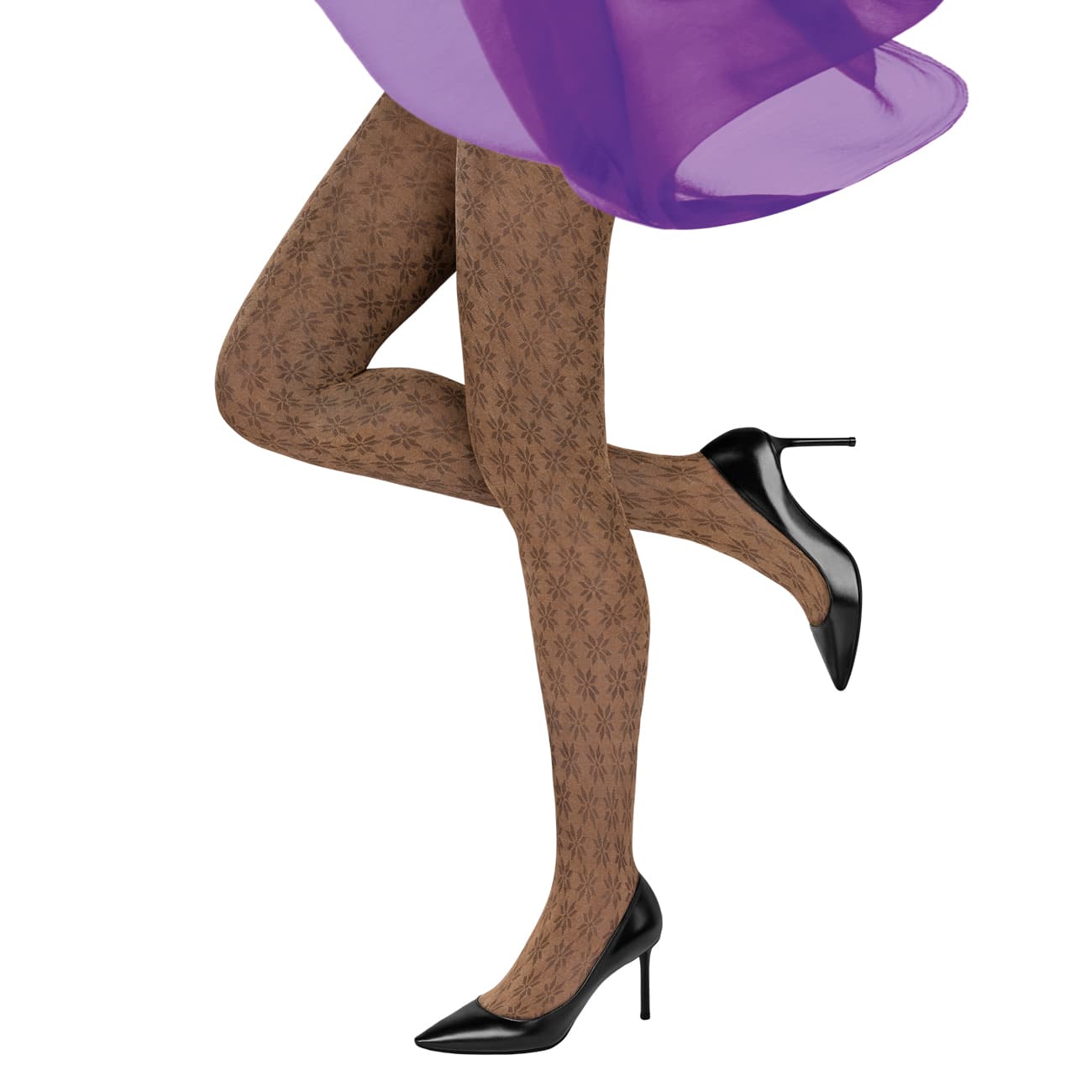 MOVE UP Damen Feinstrumpfhose Kristall 70 DEN