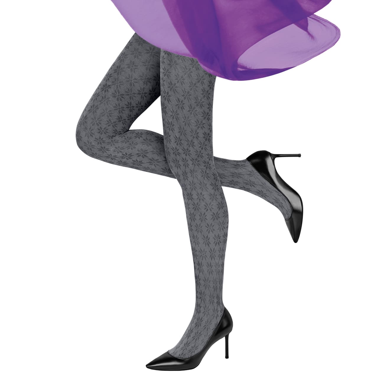 MOVE UP Damen Feinstrumpfhose Kristall 70 DEN