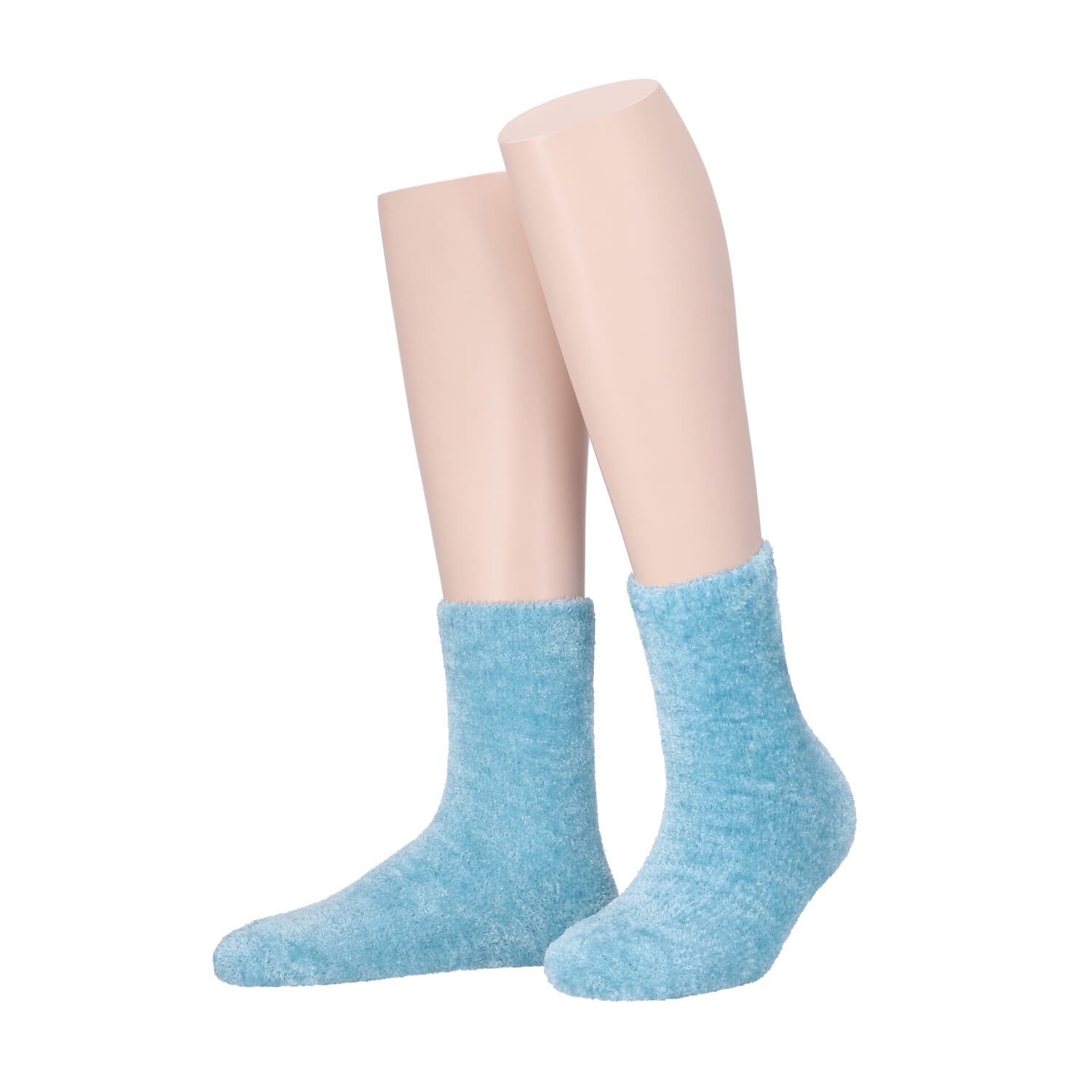 MOVE UP Damen Kuschelsocken Chenille