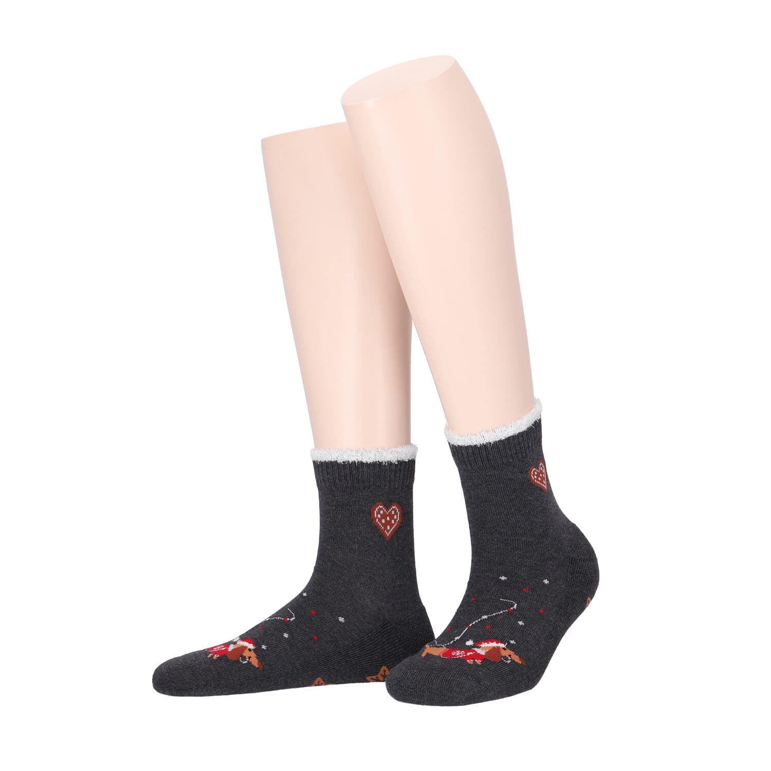 MOVE UP Damen Socken ABS Dackel 