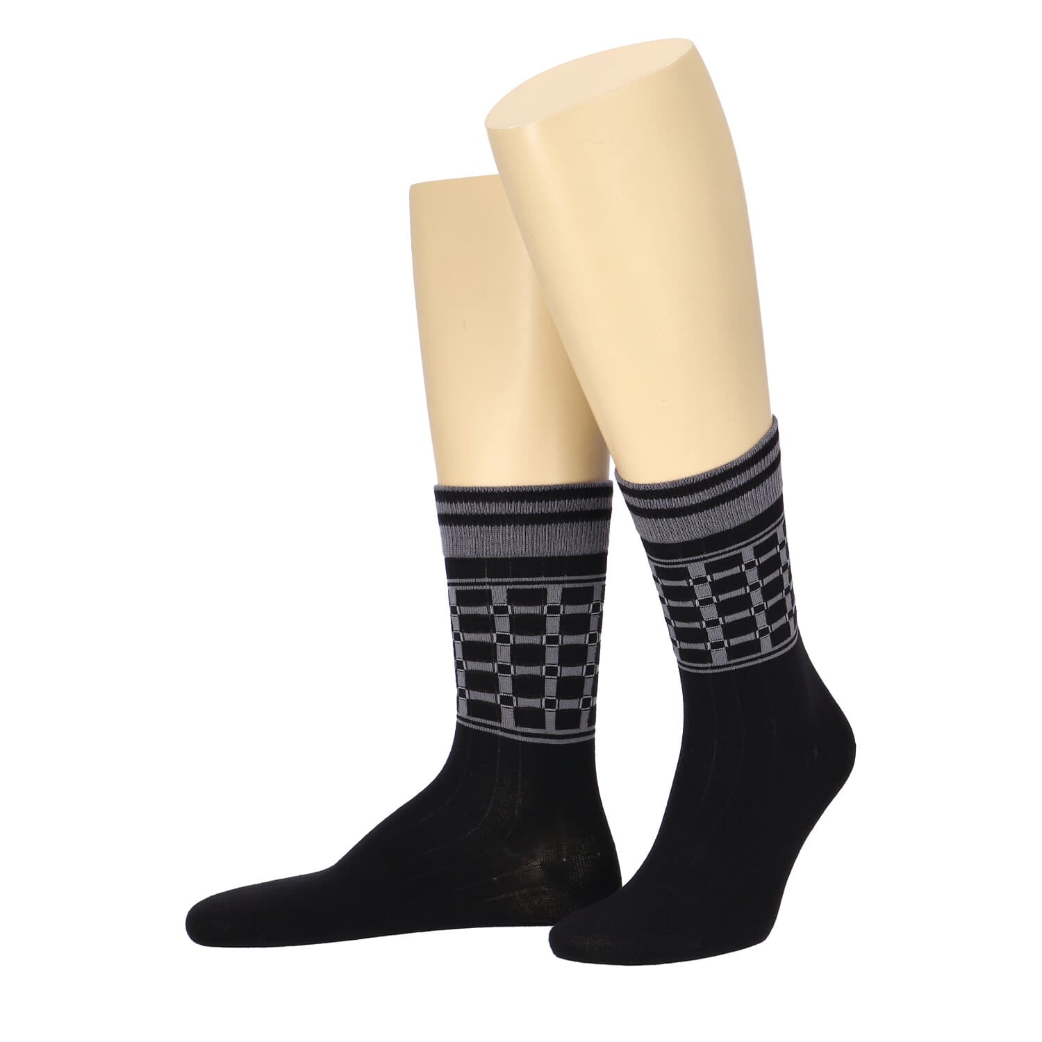 MOVE UP Herren Socken Streifen