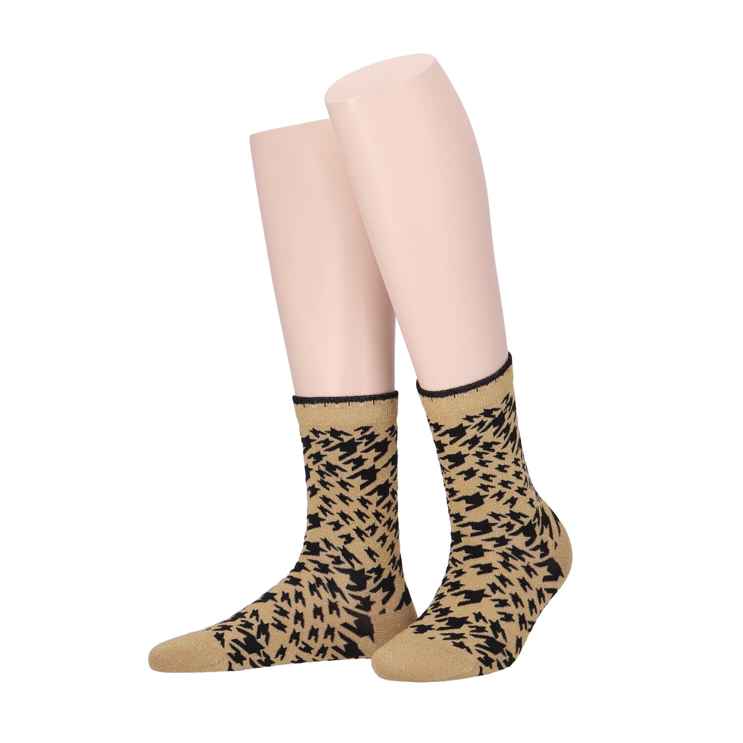 MOVE UP Damen Socken Hahnentritt