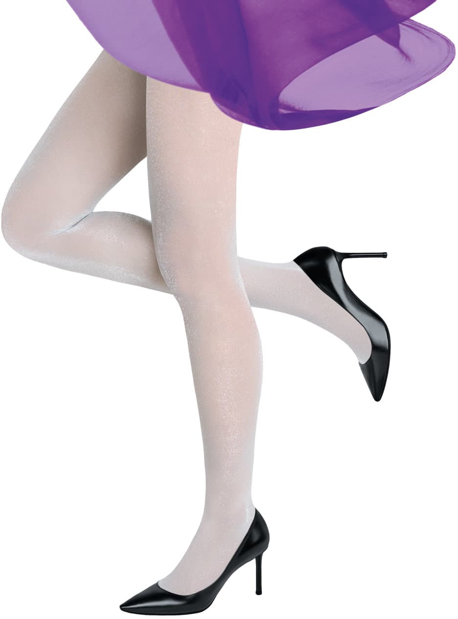 MOVE UP Damen Feinstrumpfhose Glitzer 30 DEN