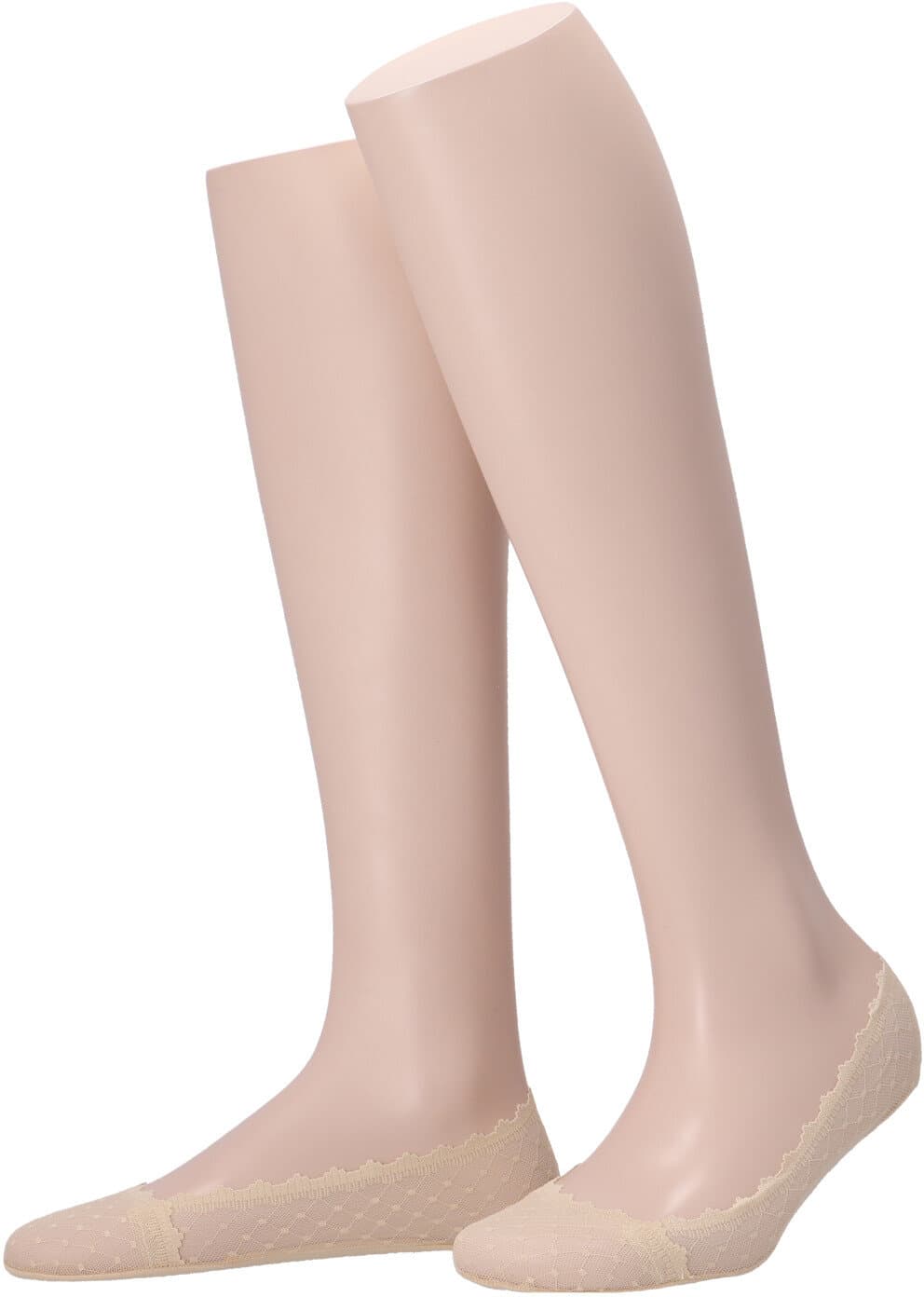 MOVE UP Damen Füßlinge Spitze