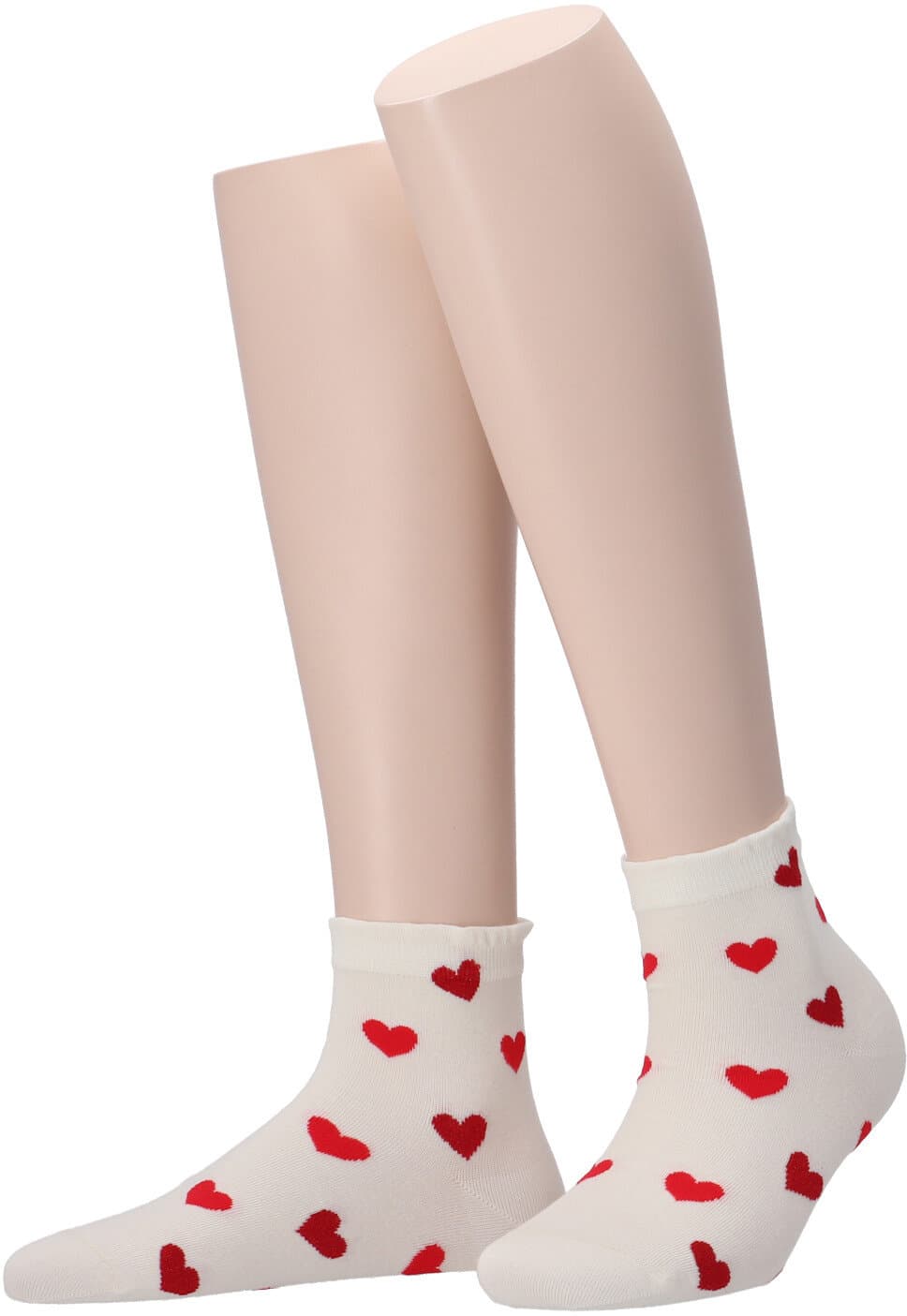 MOVE UP Damen Kurzsocken Herzen