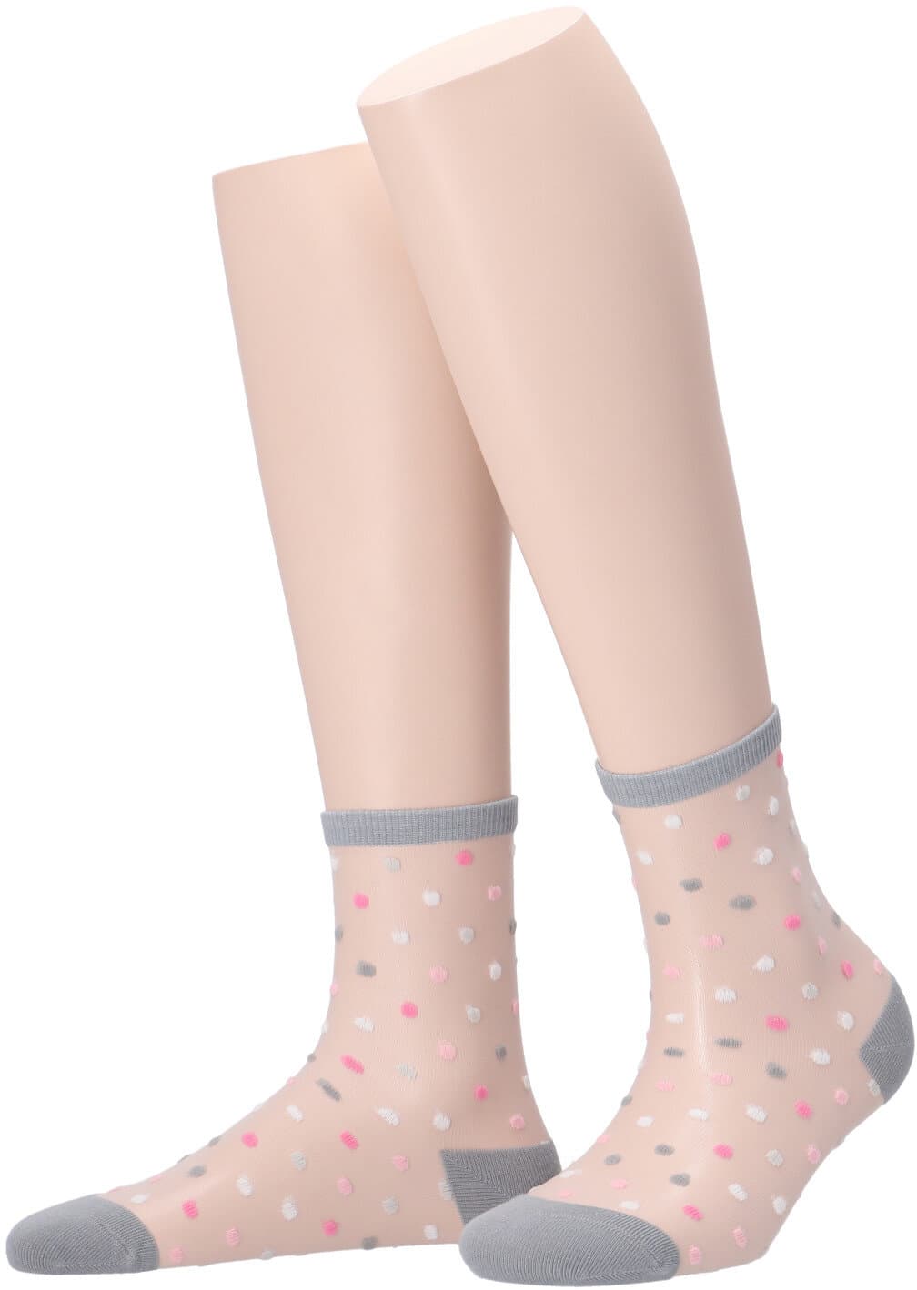 MOVE UP Damen Söckchen mit Punkten