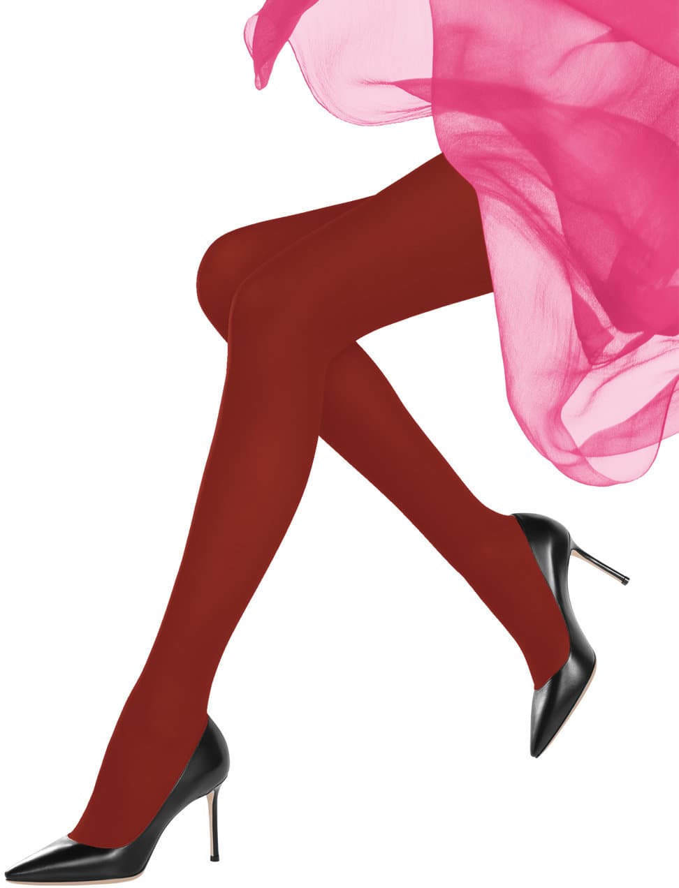MOVE UP Damen Feinstrumpfhose Micro Look 60 DEN