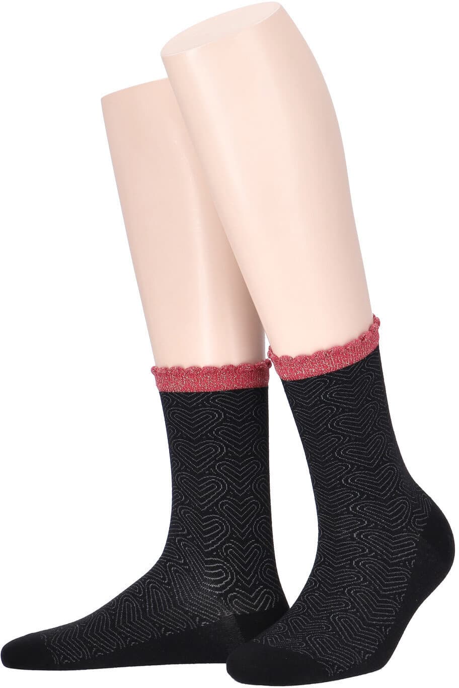 MOVE UP Damen Socken Struktur