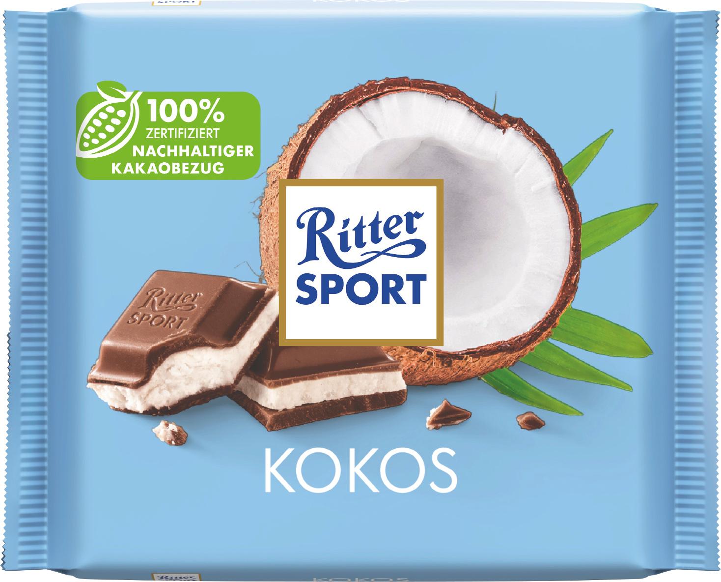 Ritter Sport Kokos Tafel