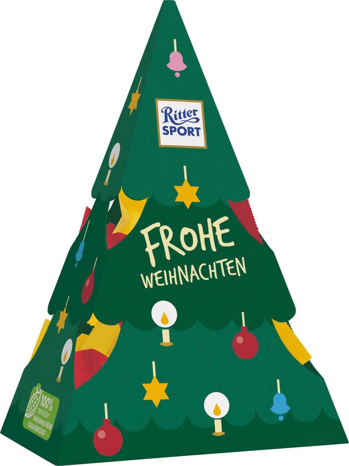 Ritter Sport Weihnachtstanne