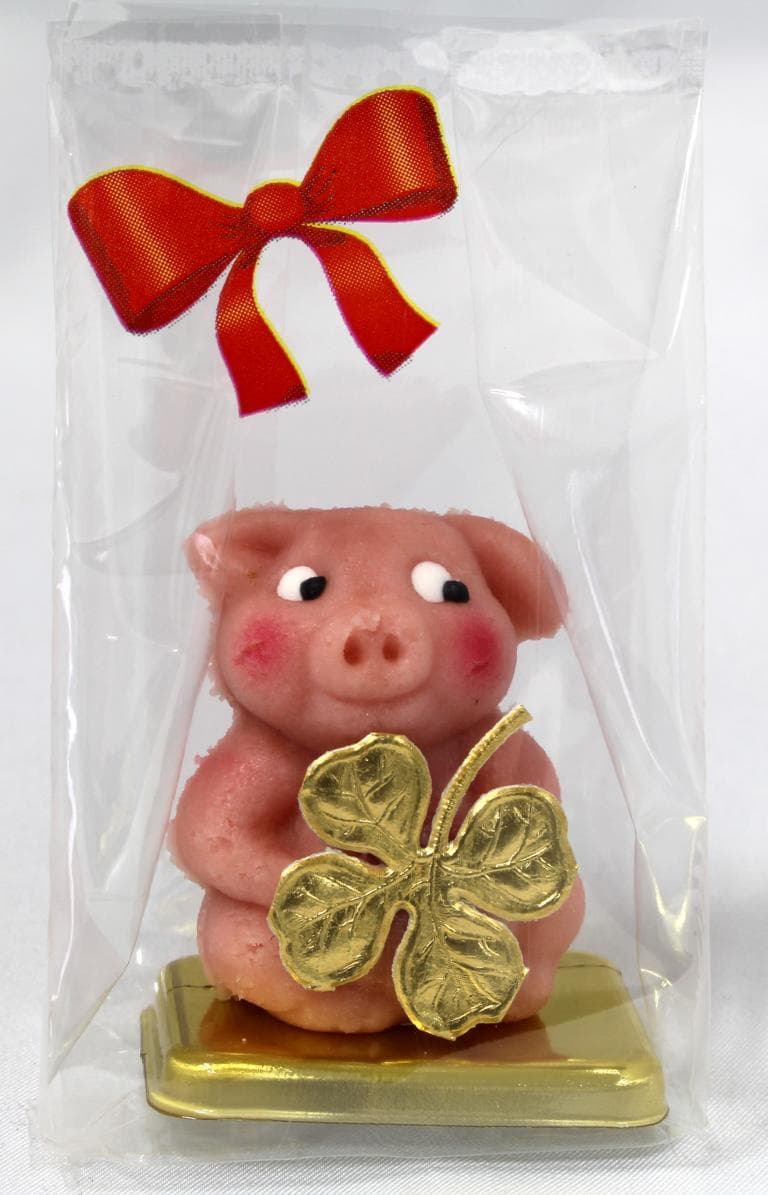 Funsch Schwein mit Goldklee