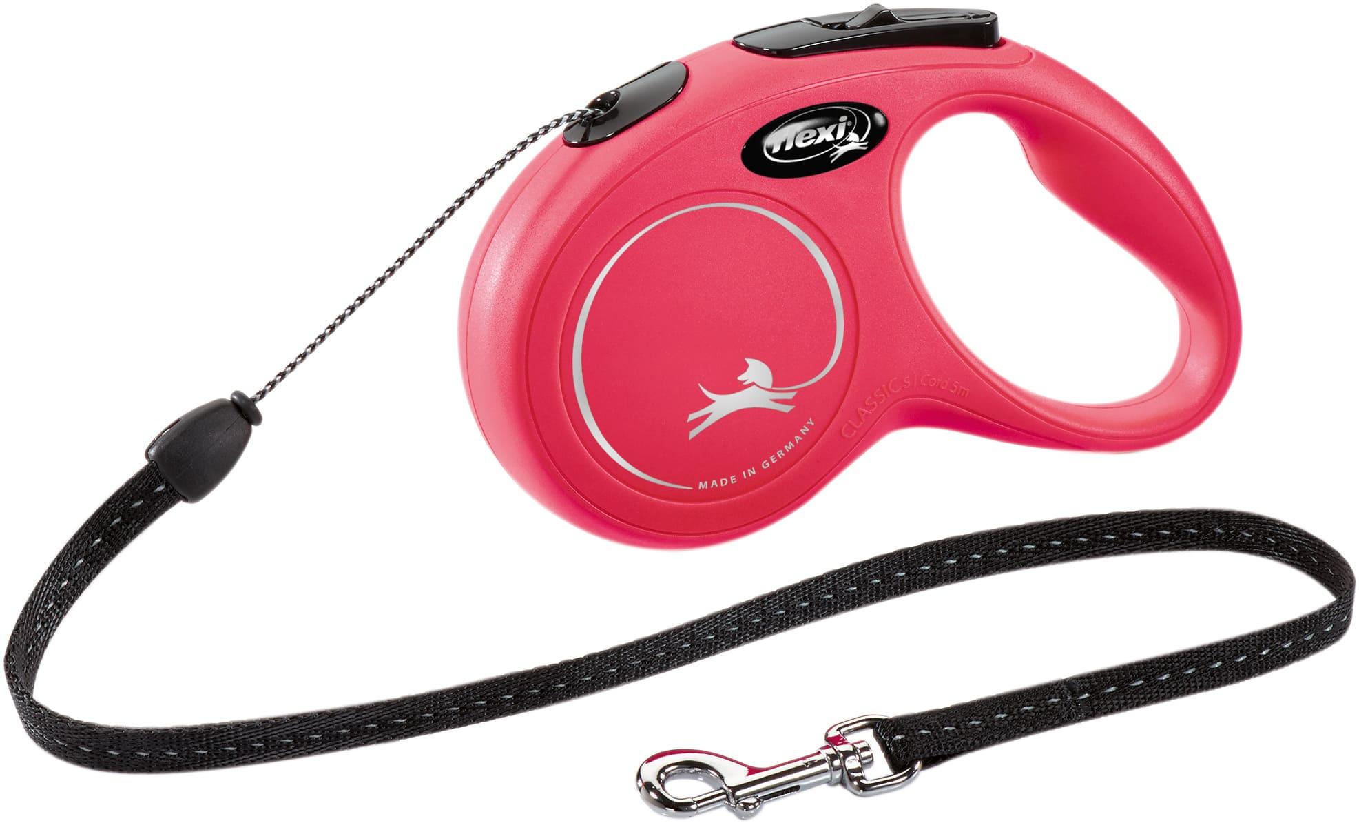 flexi Seil-Leine New Classic rot S 5 m Hundezubehör