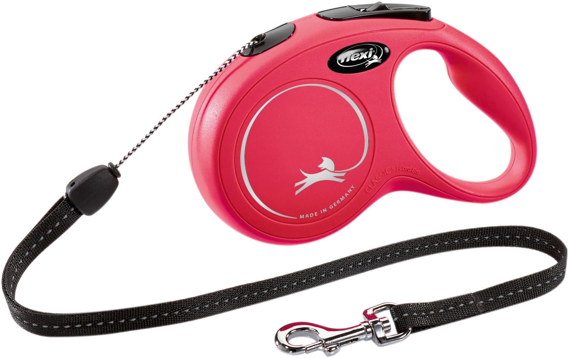 flexi Seil-Leine New Classic rot S 8 m Hundezubehör