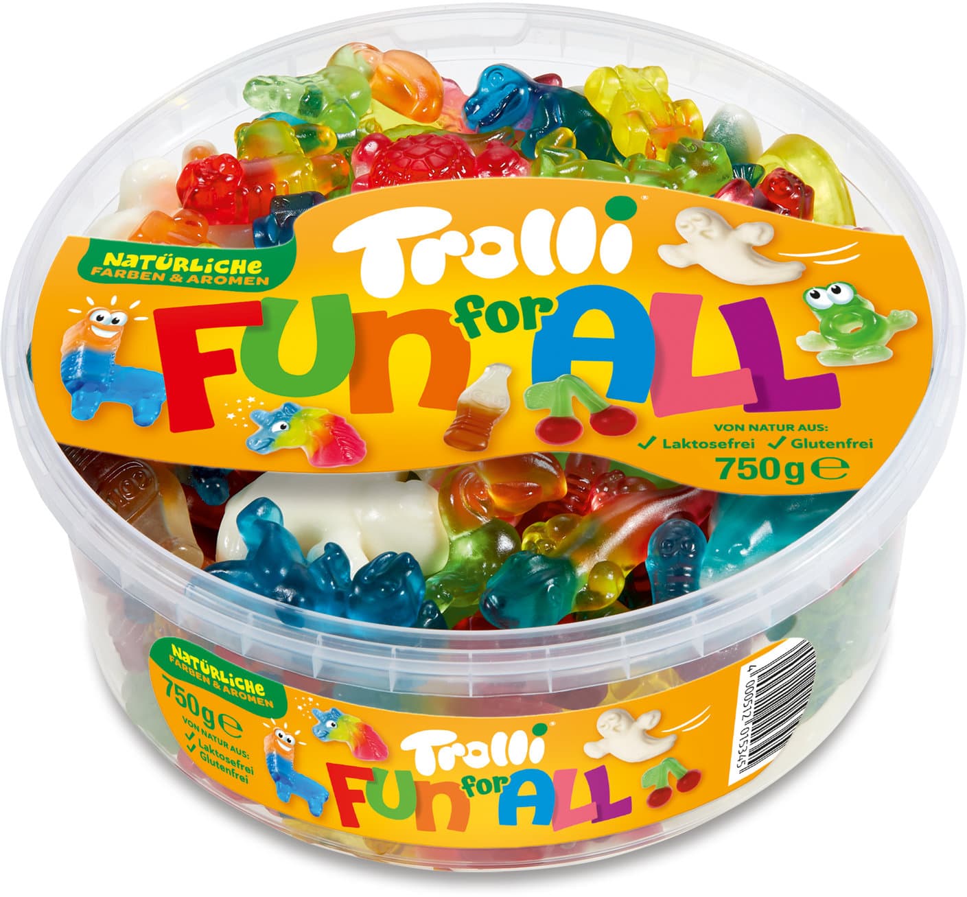 Trolli Fruchtgummi Schaumzucker Mix Fun For All