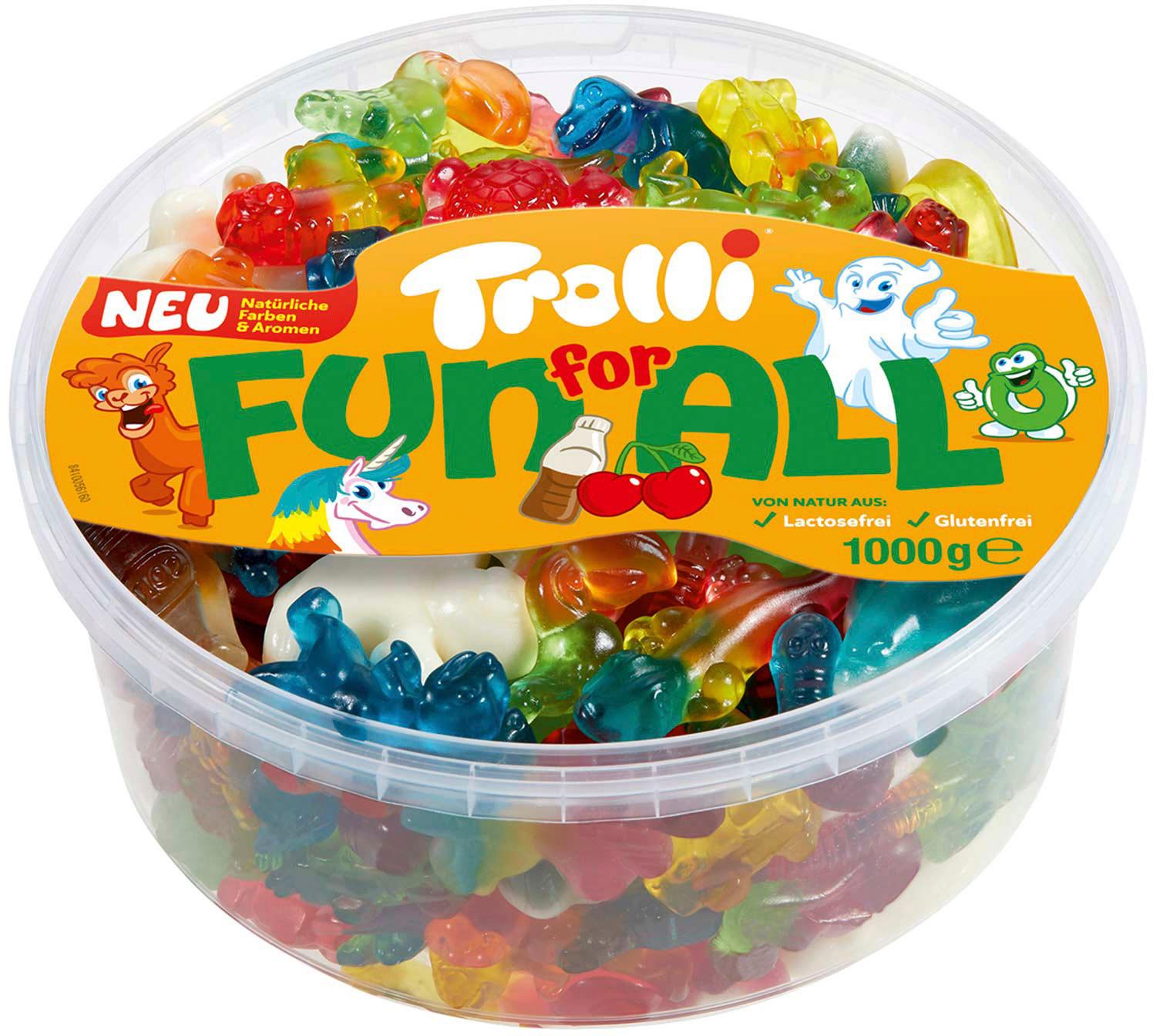 Trolli Fruchtgummi Schaumzucker Mix Fun For All