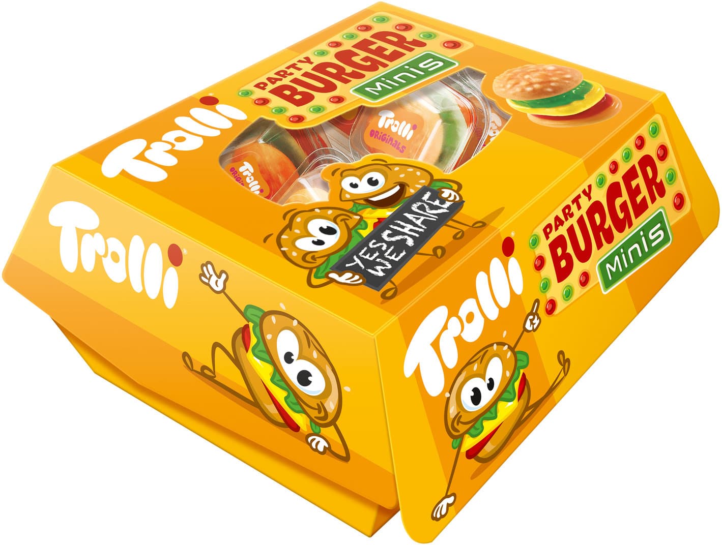 Trolli Mini Burger Box