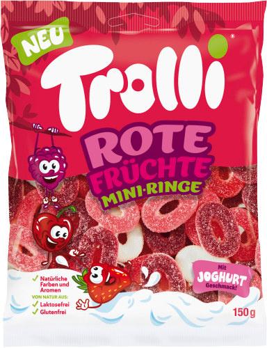 Trolli Gummibärchen Rote Früchte Mini-Ringe