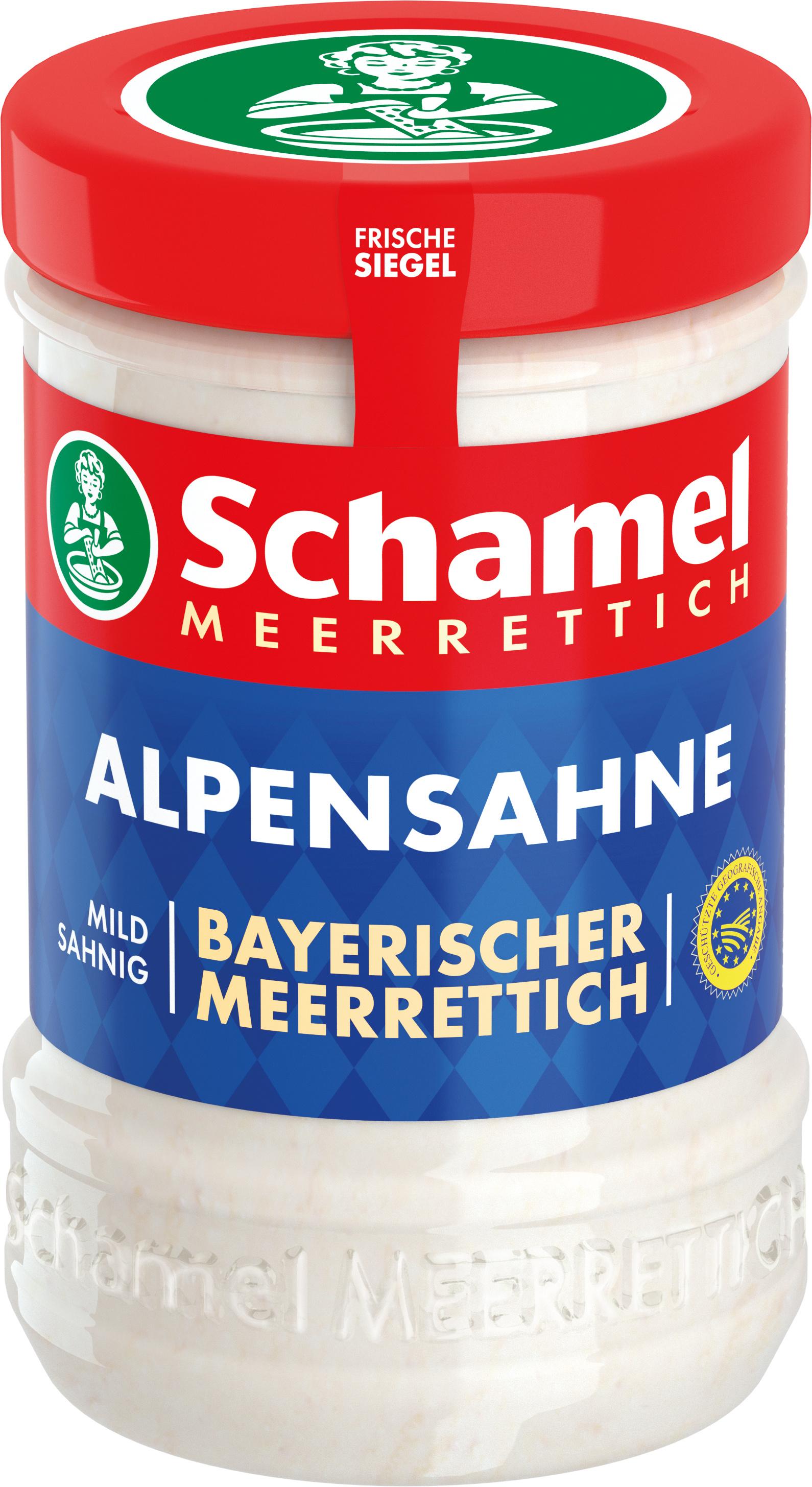 SCHAMEL Bayerischer Meerrettich Alpensahne 