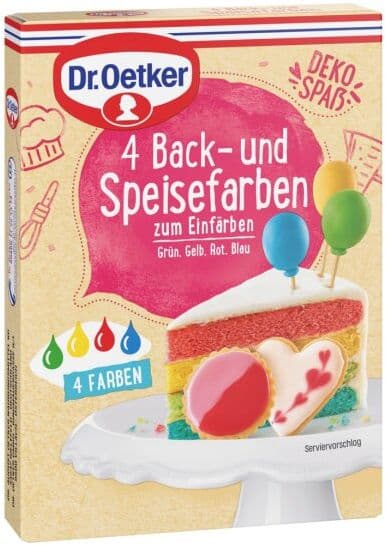 Dr. Oetker Back- und Speisefarben
