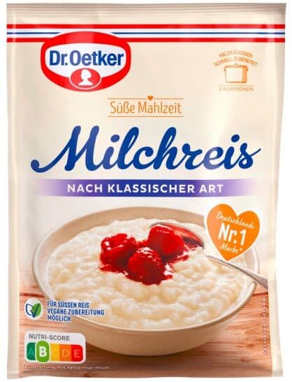 Dr.Oetker Milchreis nach klassischer Art