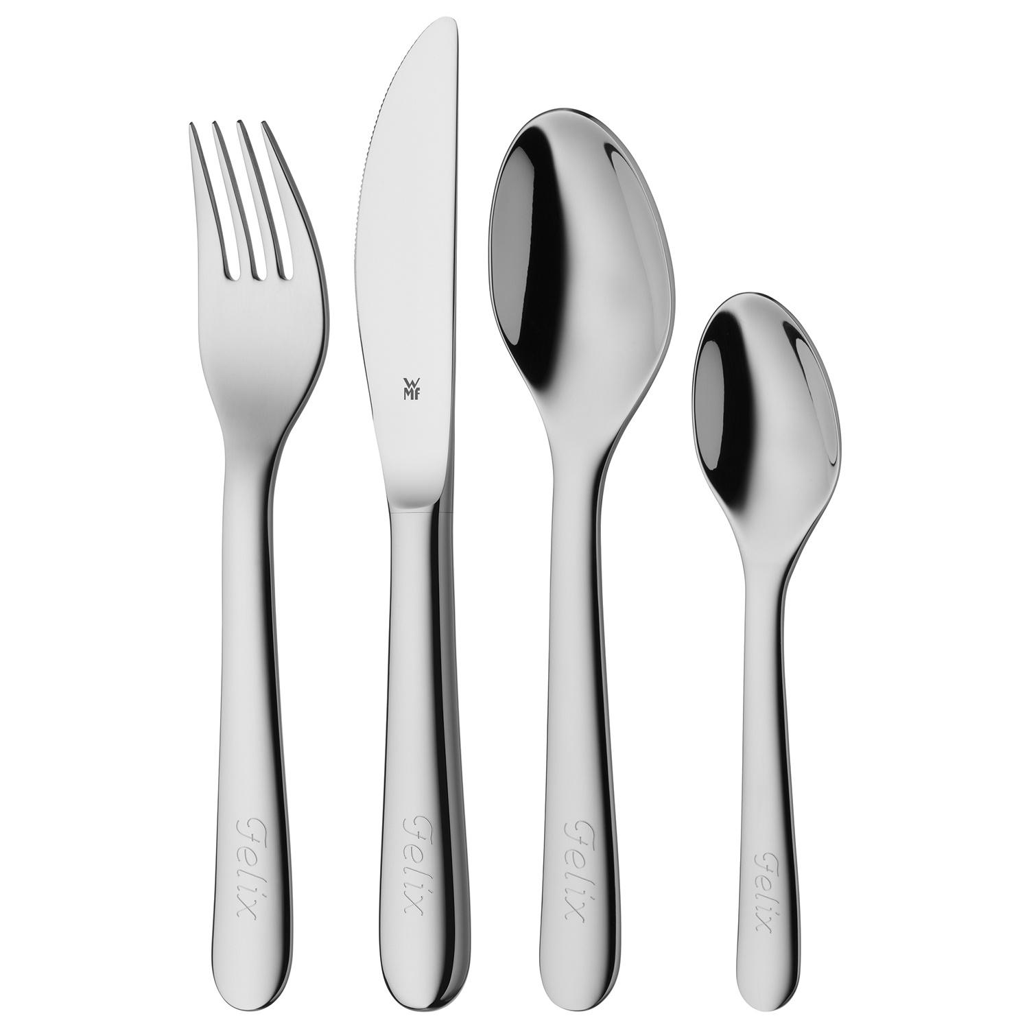 WMF Kinderbesteck Set Gravurbesteck 4-tlg.