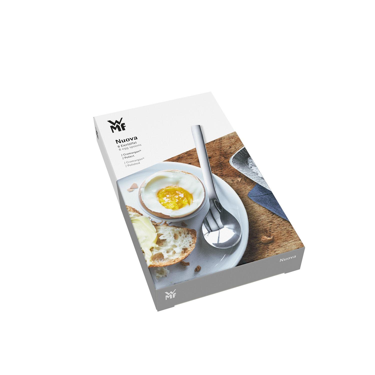 Produktbild WMF Eierlöffel Set 6 Stück Nuova 2 von 3
