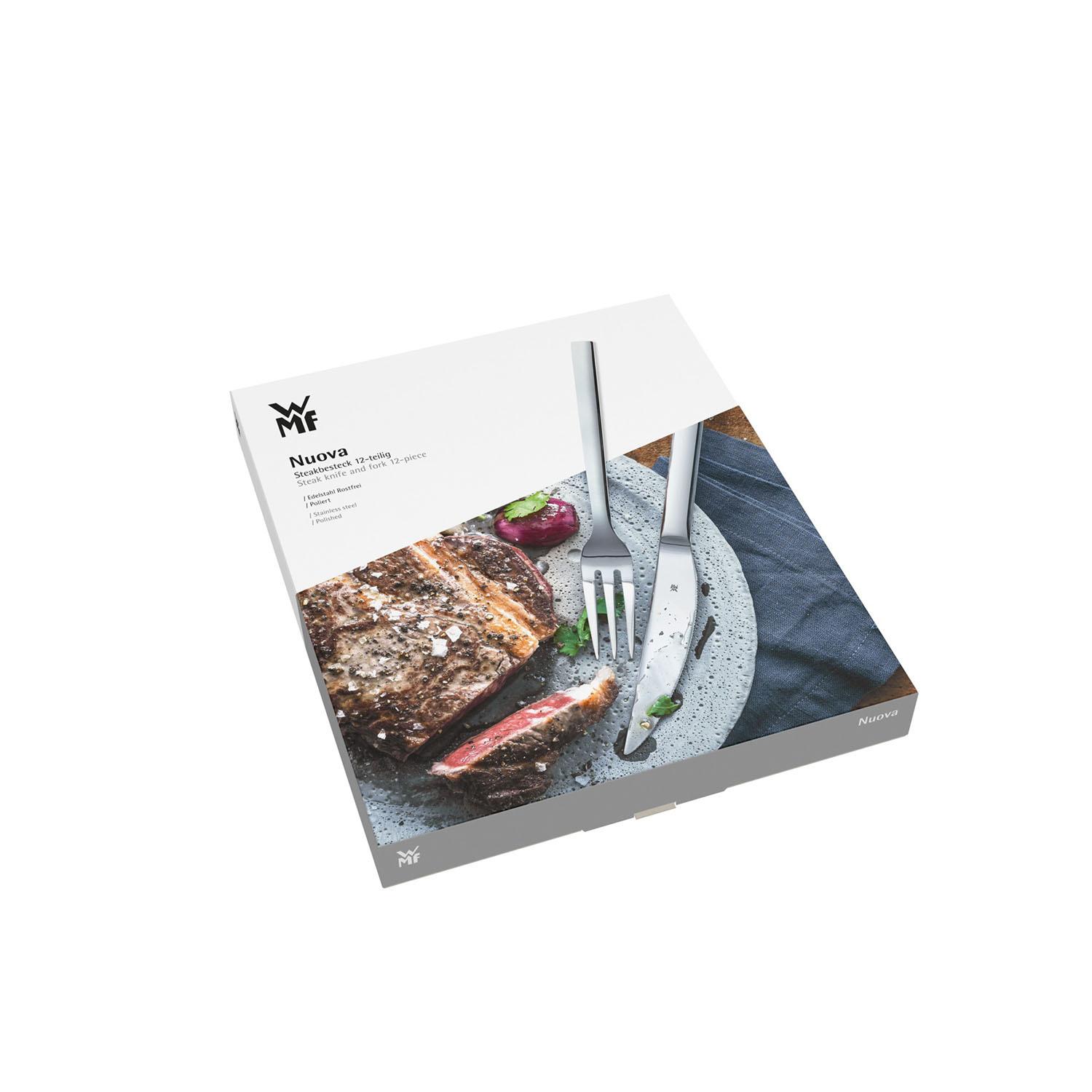 Produktbild WMF Steakbesteck Set 12-teilig Nuova 2 von 3