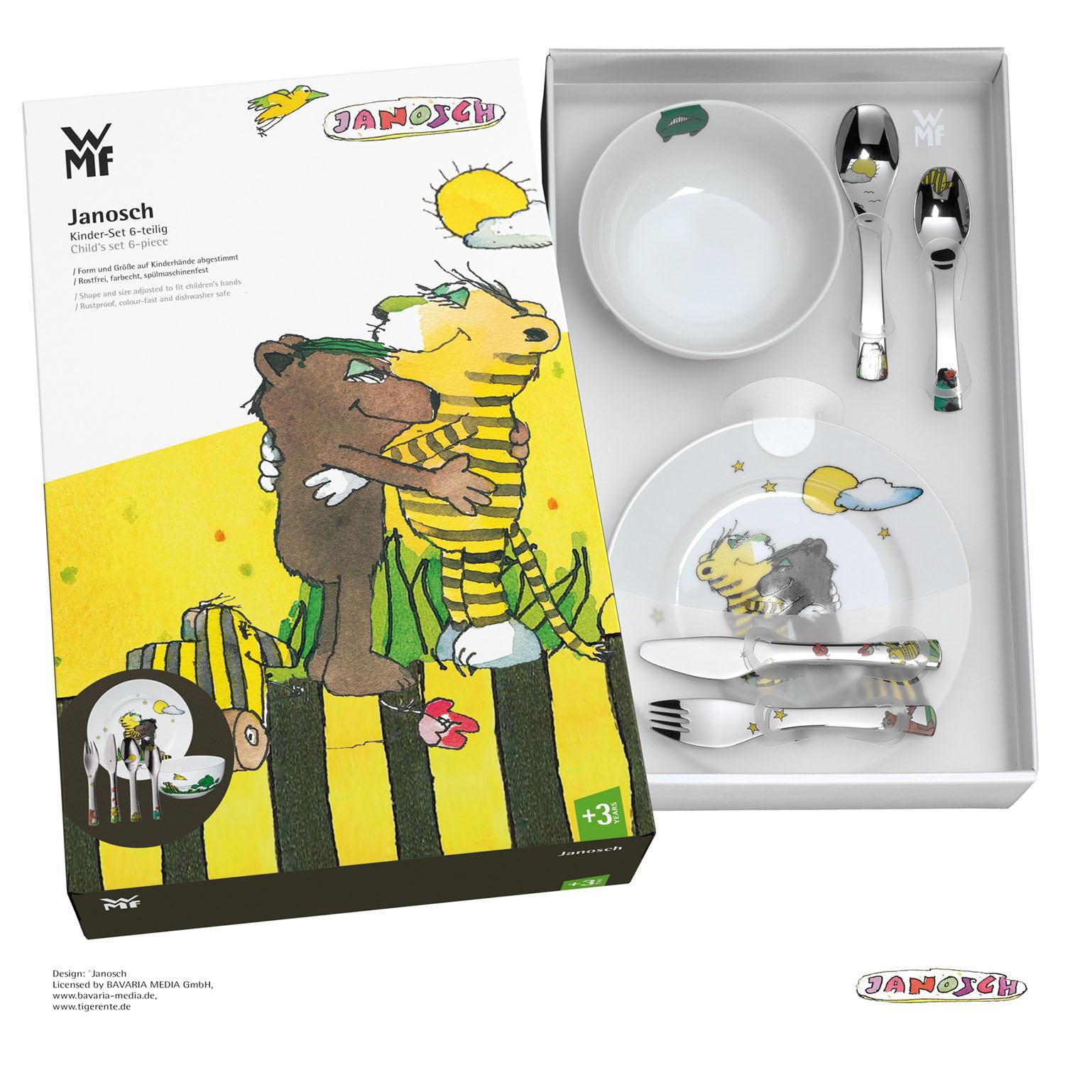 Produktbild WMF 6-teiliges Kinderset Janosch 2 von 2