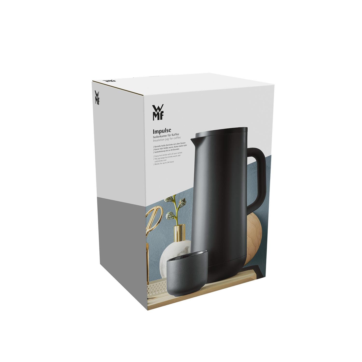 Produktbild WMF Isolierkanne Kaffee Impulse schwarz 1 l 2 von 9
