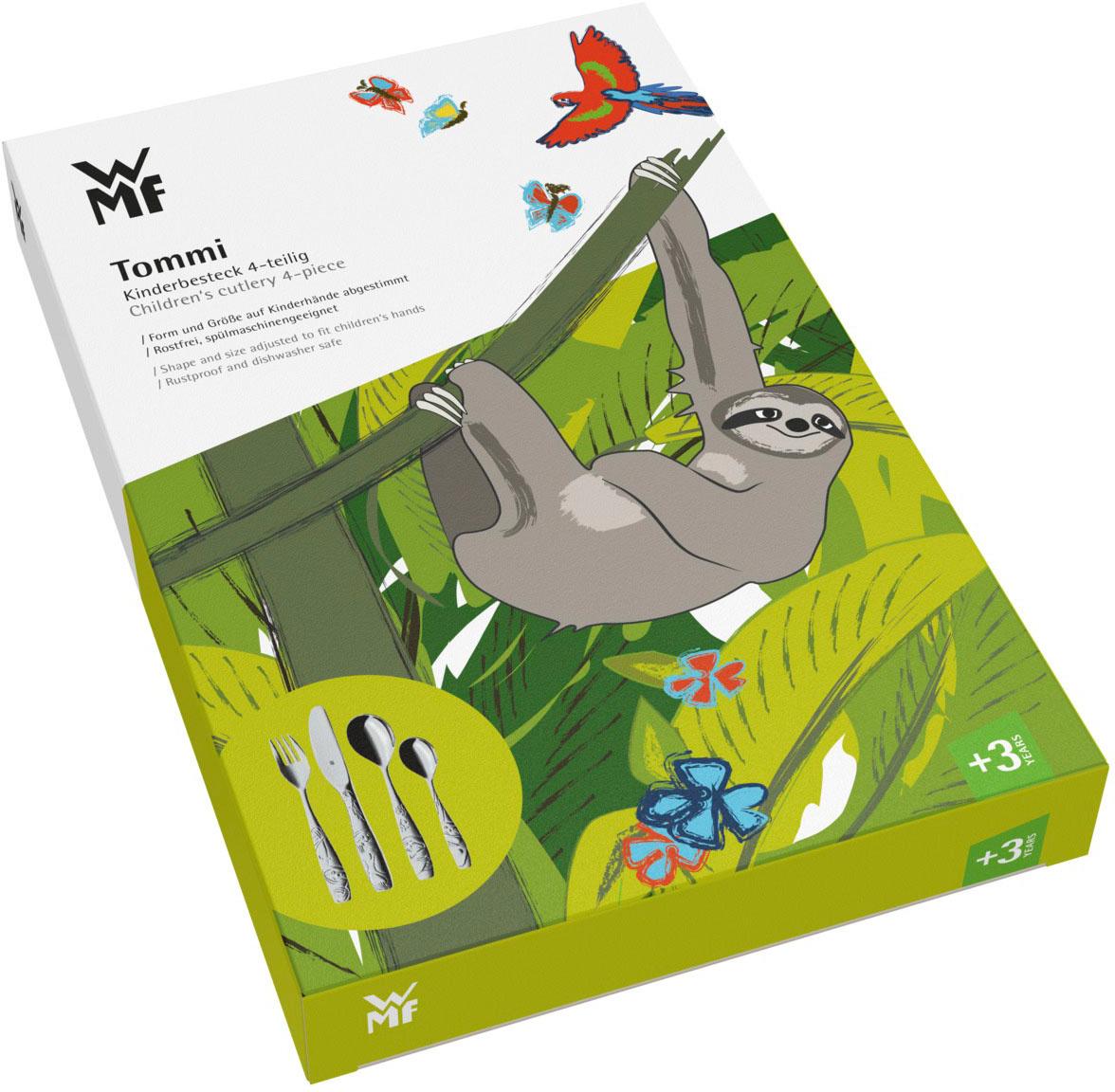 Produktbild WMF Kinderbesteck Set Faultier 4-tlg. 2 von 2