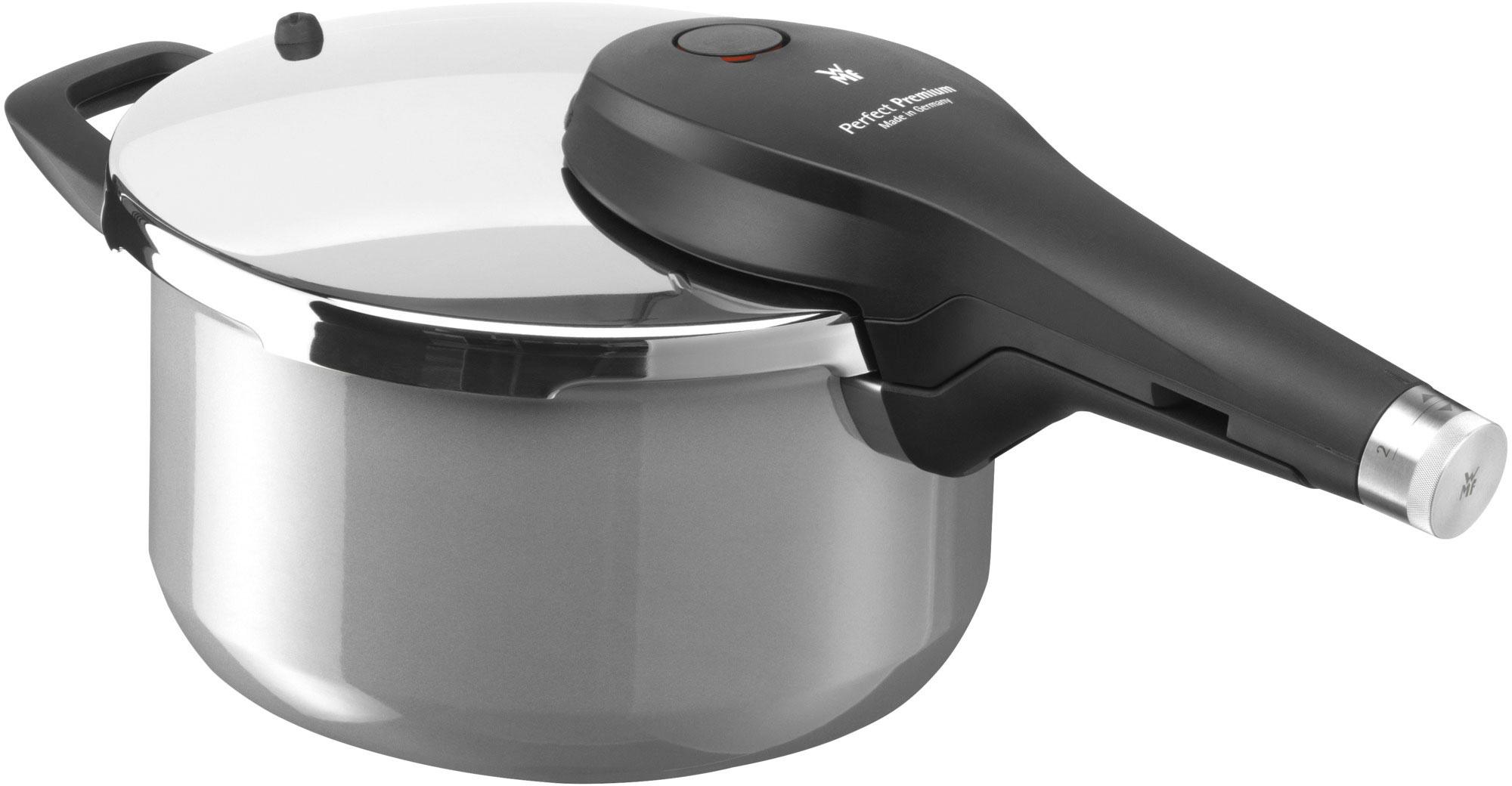WMF Fusiontec Perfect Premium Schnellkochtopf Platinum 4,5l