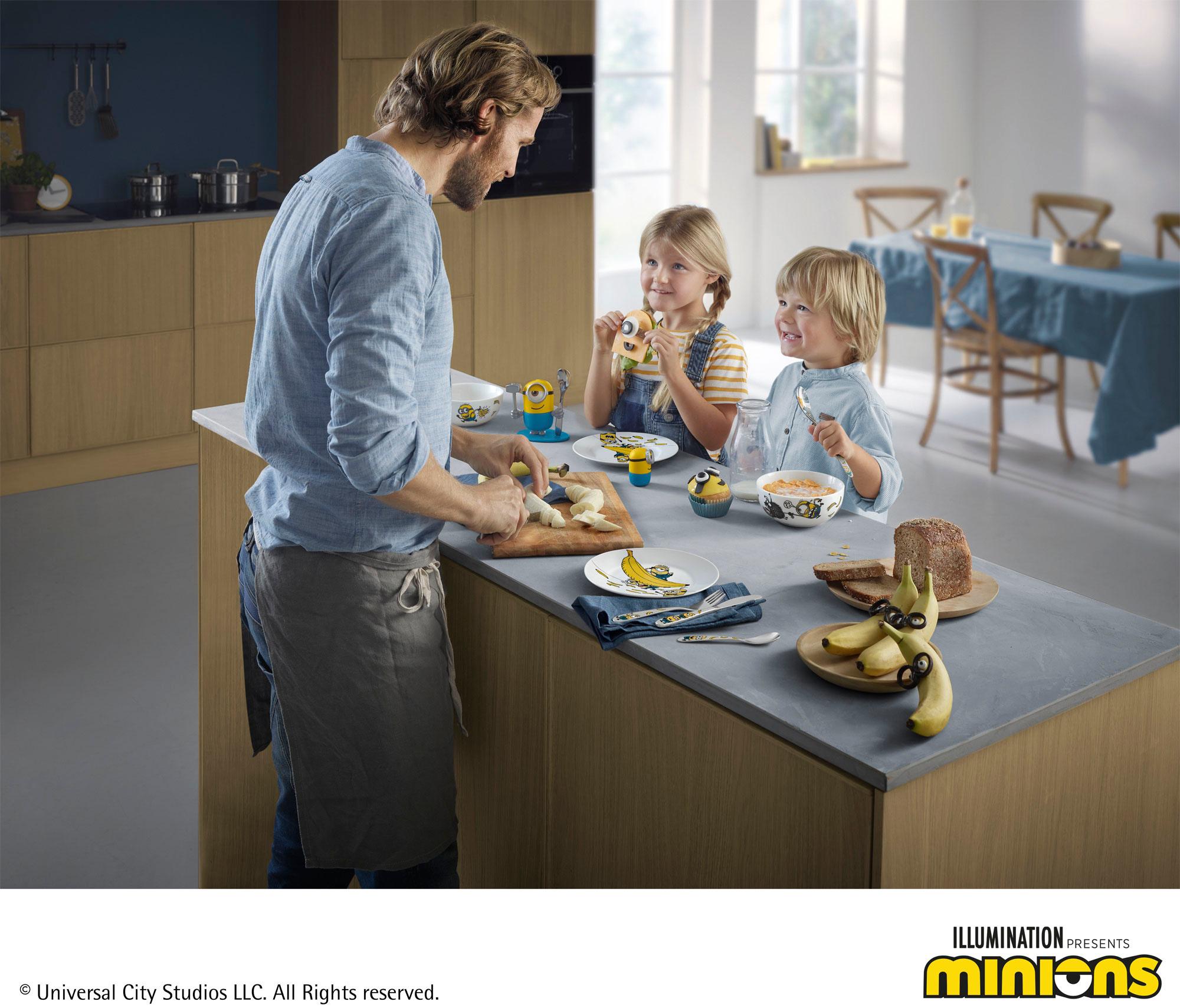Produktbild WMF Kinderbesteck-Set Minions 4-tlg. 3 von 3
