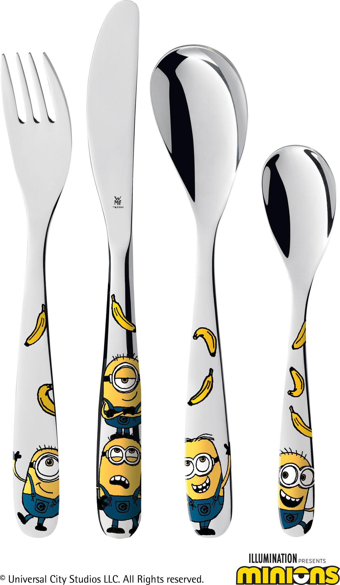 WMF Kinderbesteck-Set Minions 4-tlg.