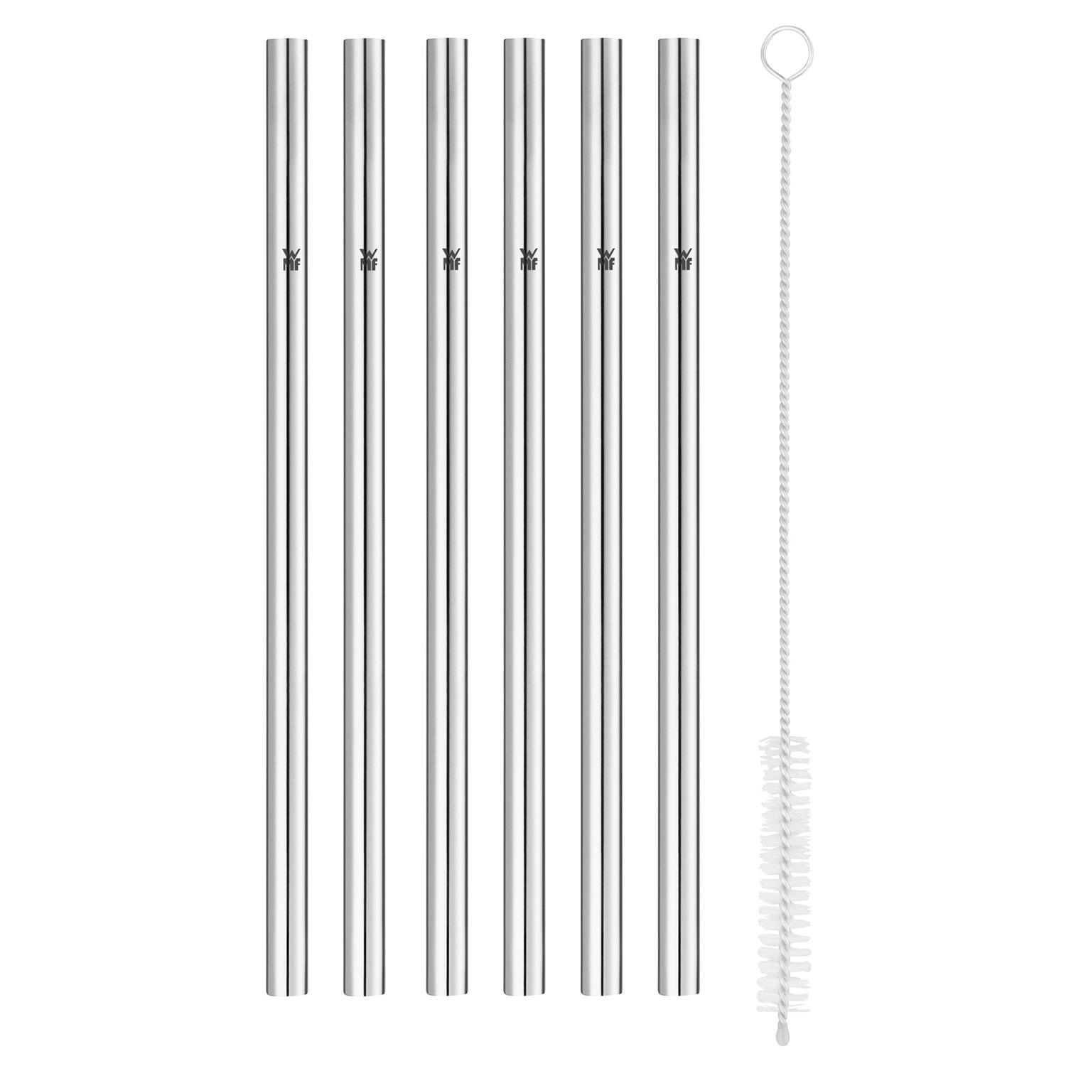 WMF Trinkhalm-Set Baric inkl. Bürste 18cm 6-tlg.