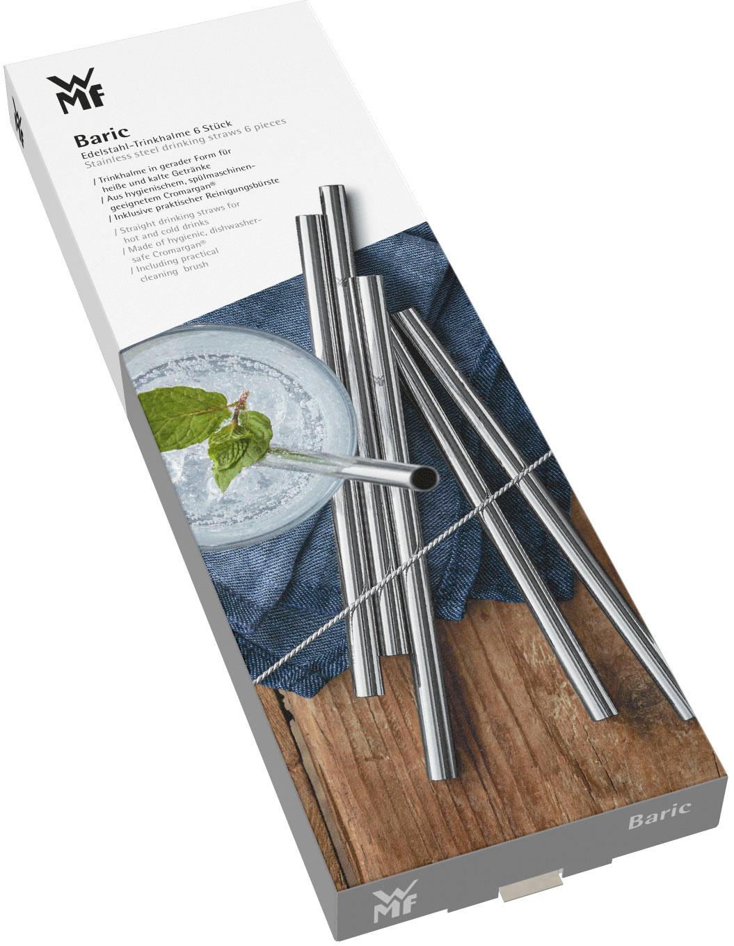 Produktbild WMF Trinkhalm-Set Baric inkl. Bürste 18cm 6-tlg. 2 von 4