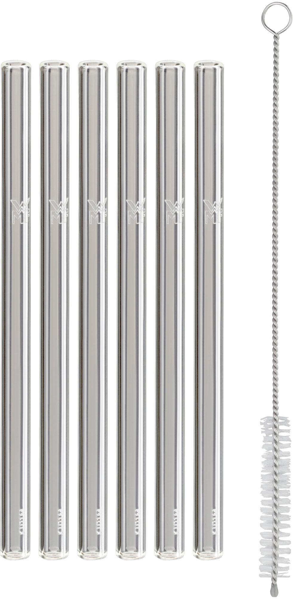 WMF Glastrinkhalme Baric inkl. Bürste 15cm 6-tlg.