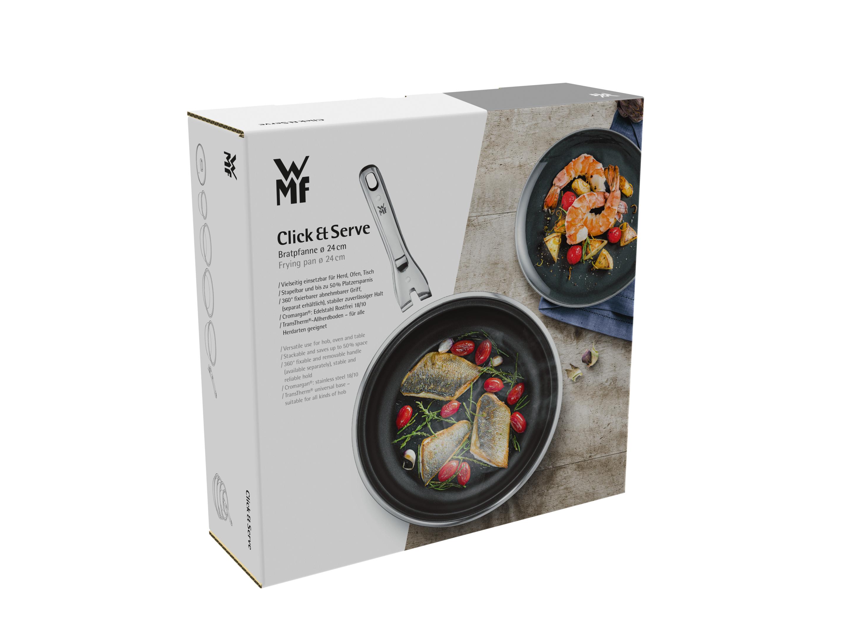 Produktbild WMF Bratpfanne mit Antihaftversiegelung Click&Serve Ø 24cm 11 von 16